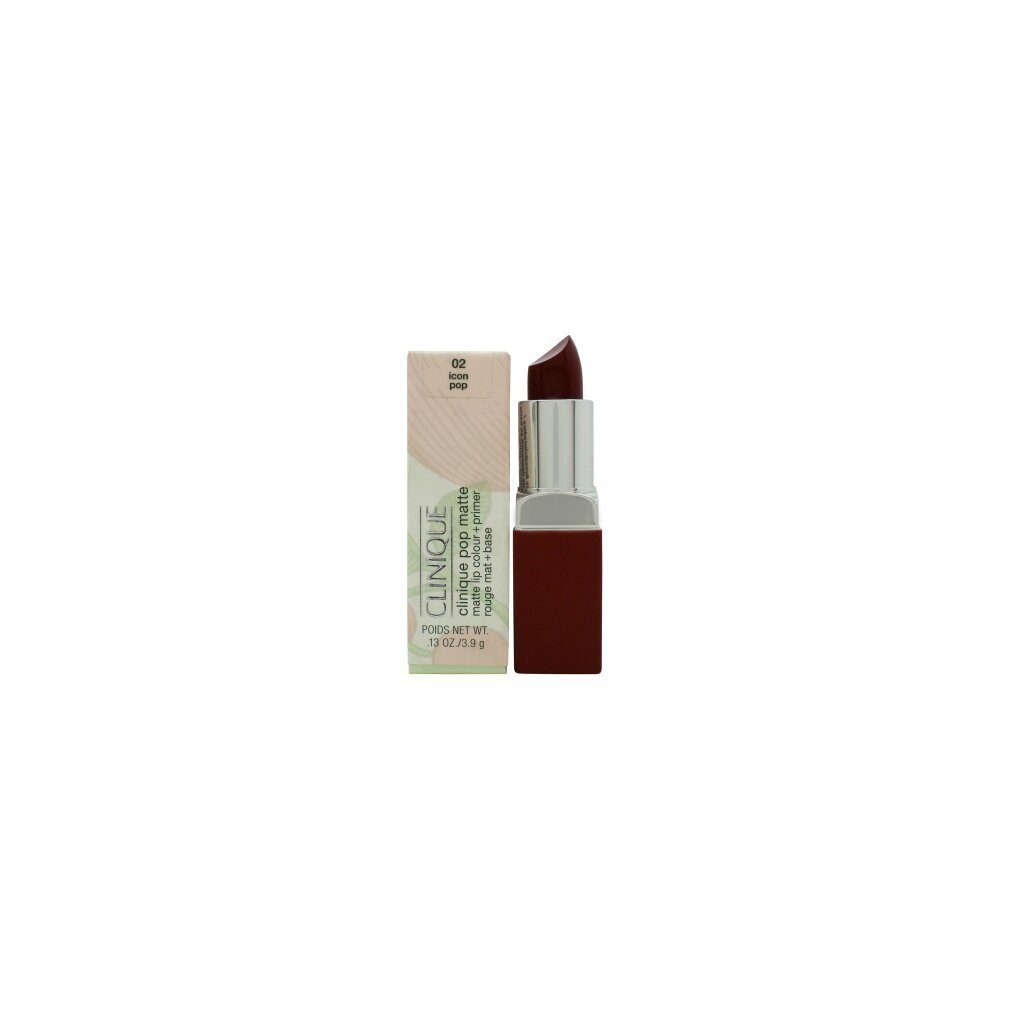 CLINIQUE Lippenstift Clinique Pop Matte 02 Icon - Primer Lip Colour 3.9g And Pop