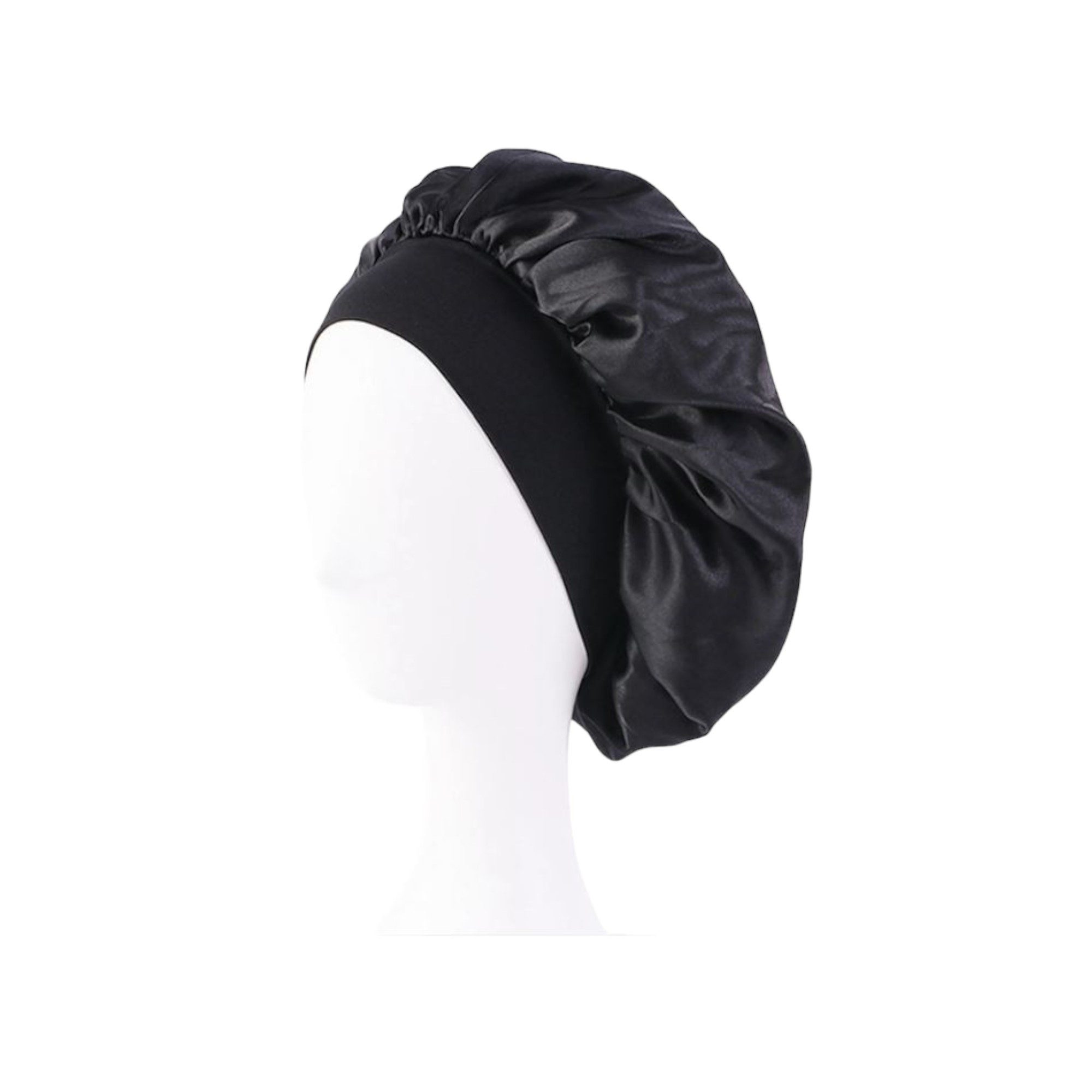 Magix Duschhaube Bonnet Mütze - 54cm X-LARGE, 3,5 Inches Wide Band, Schwarz oder Braun