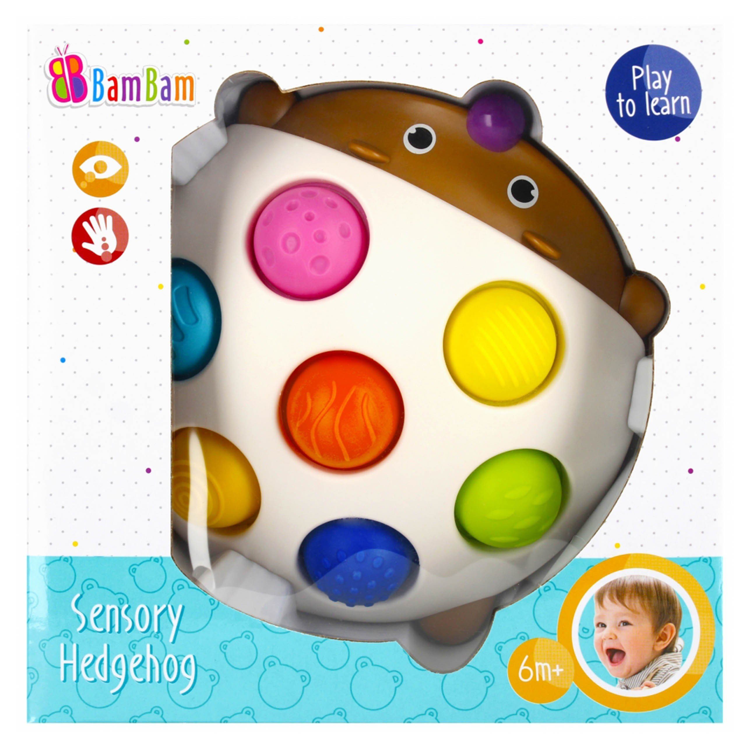 BAM BAM Lernspielzeug Sensorisches Spielzeug Igel 6m+ BamBam