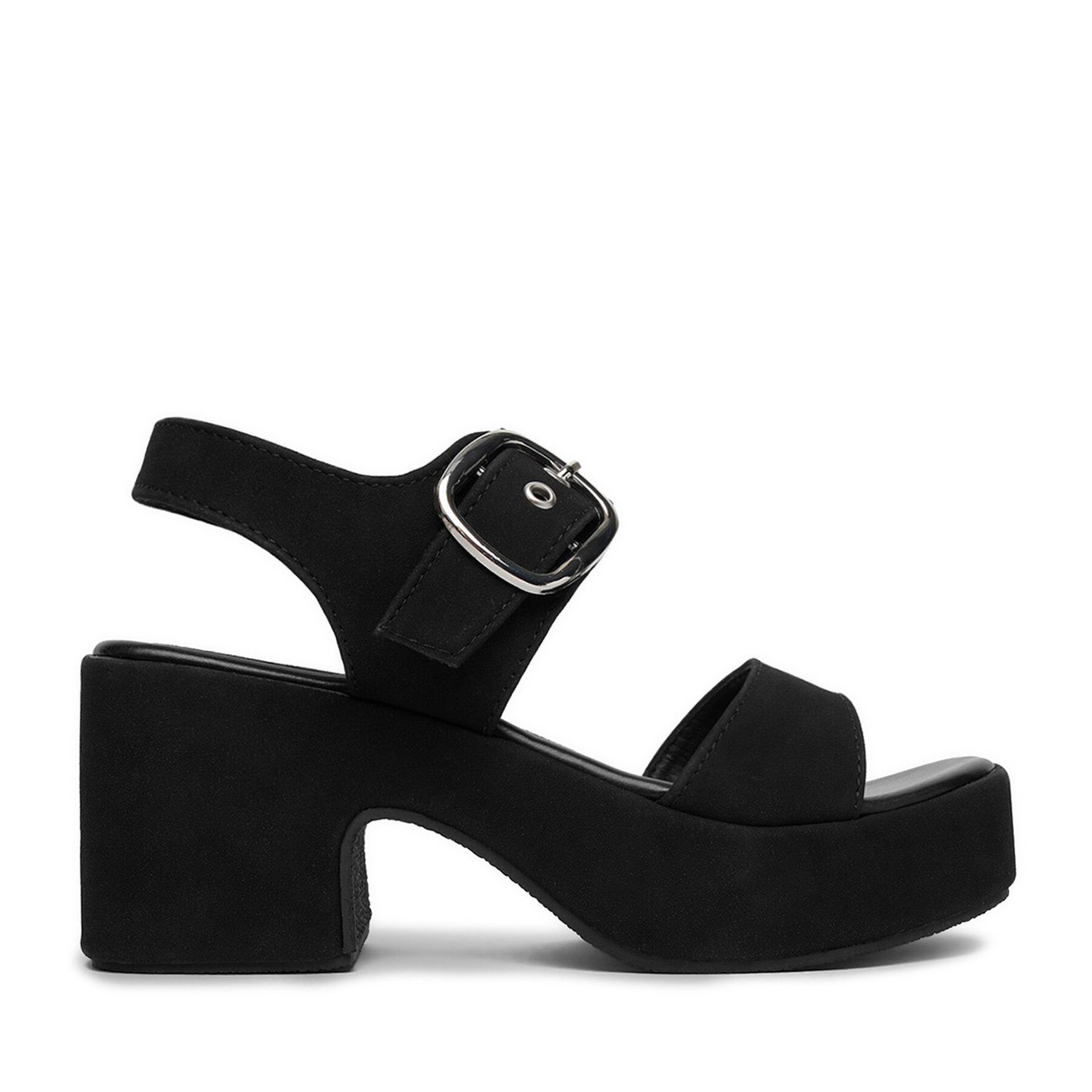 DeeZee Deezee Damen-Sandalen Schwarz Sandale