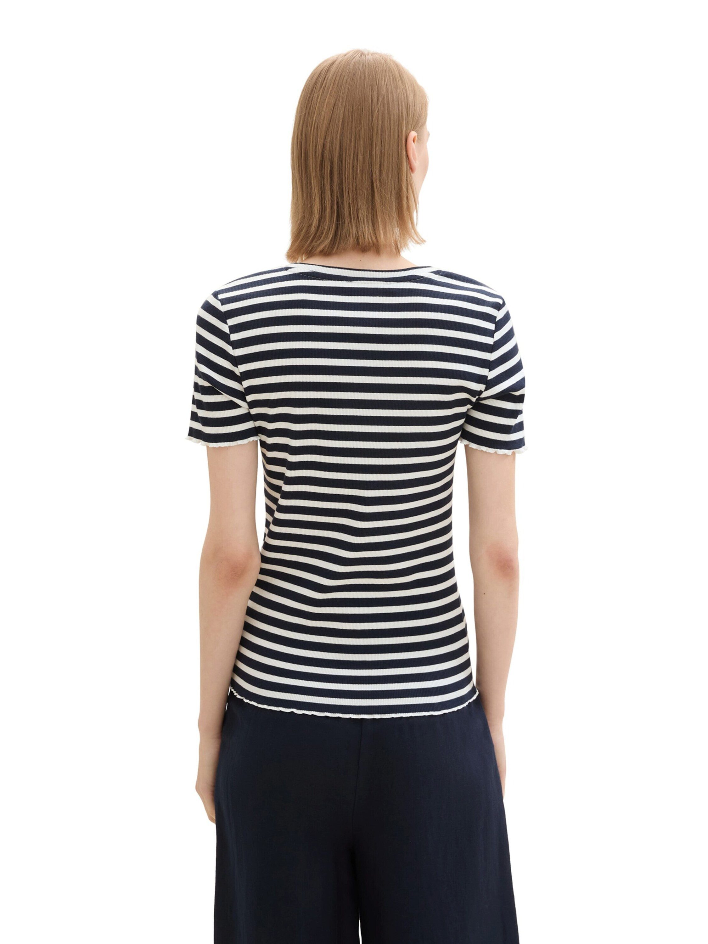 TOM TAILOR Denim Print-Shirt (Set, 2-tlg) günstig online kaufen