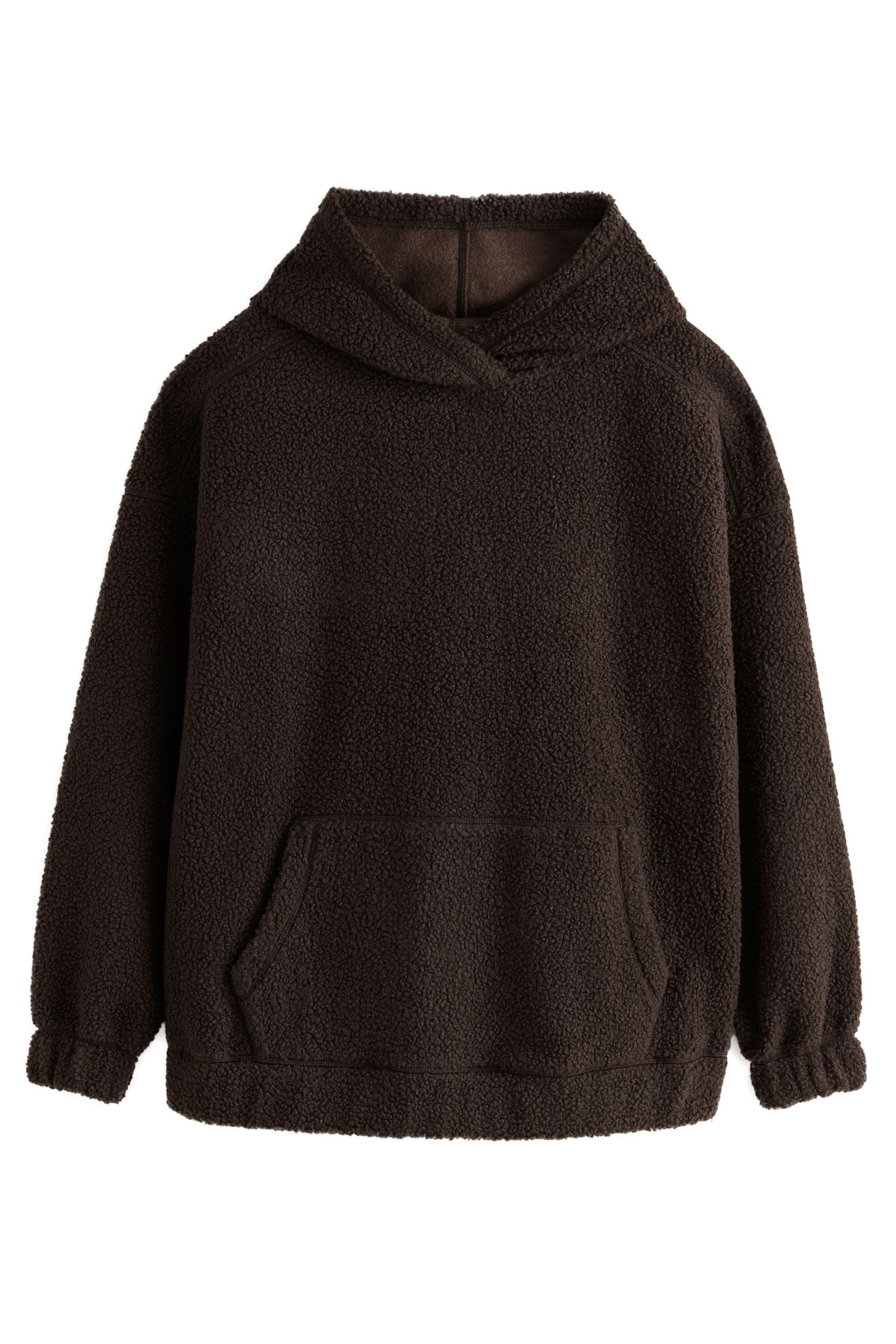 Next Kapuzenpullover Weiches Langarm-Hoodie aus Teddyborg (1-tlg) günstig online kaufen
