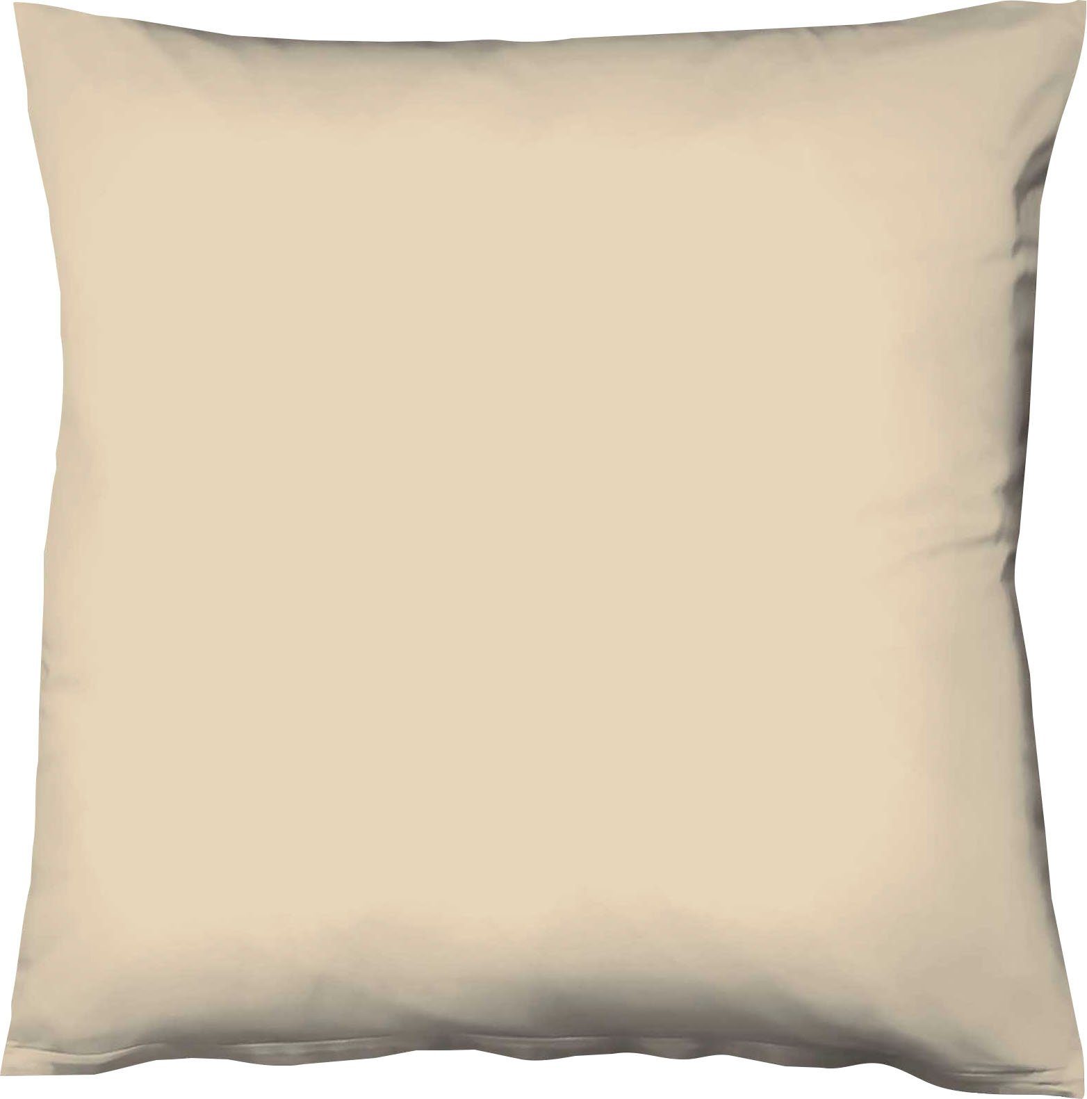 fleuresse Kissenbezüge Colours, (2 Stück), edler, bügelfreier Interlock-Jersey aus 100% Baumwolle