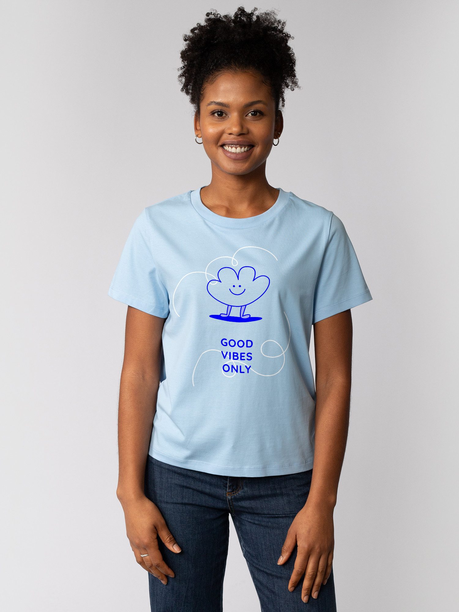 wat? Apparel T-Shirt Good vibes only
