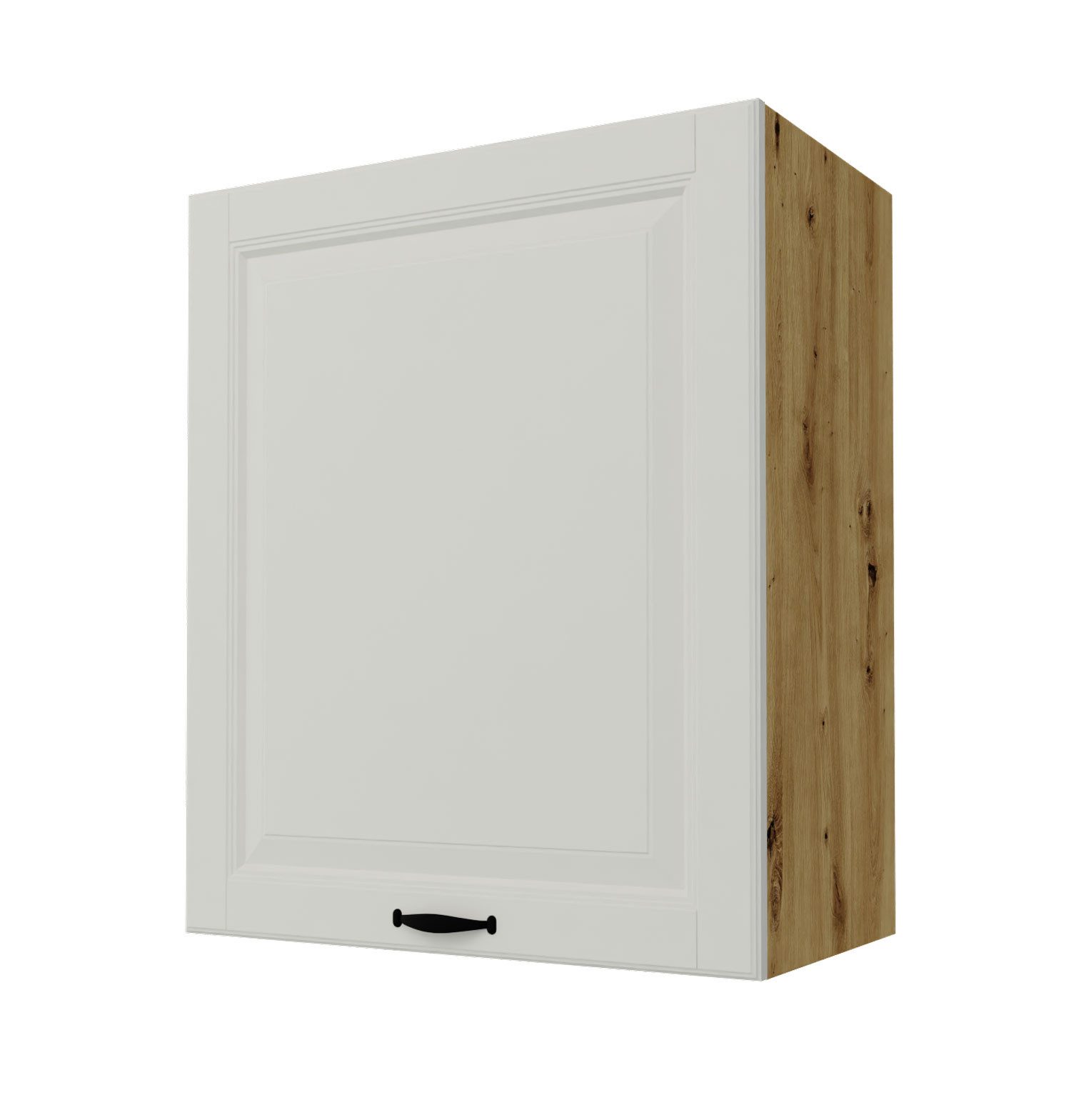 Feldmann-Wohnen Klapphängeschrank Prato (Prato, 1-St., Küchenhängeschrank) 60x32,5x72cm eiche artisan - ICA® 0243 grigio medio (PR-W2/60)