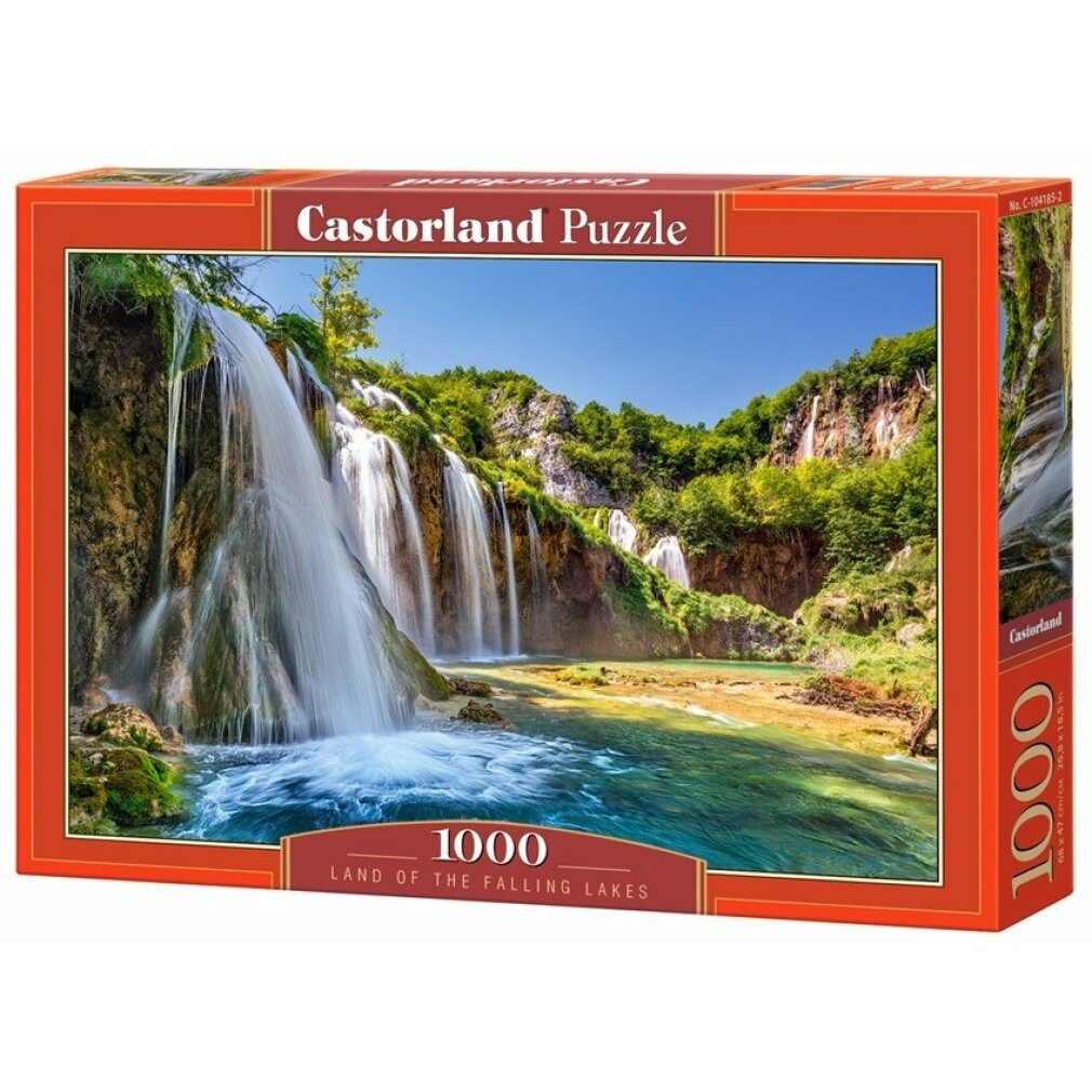 Castorland Puzzle Puzzle Land der Wasserfälle 1000 Teile, Puzzleteile