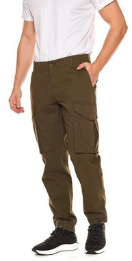 ONLY & SONS Cargohose Only & Sons Herren Cargo-Hose Kim Life 22020490 Stoff-Hose Regular-Fit Grün Olive Night