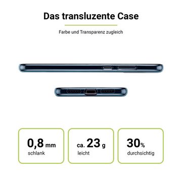 Artwizz Smartphone-Hülle Artwizz NoCase - Artwizz NoCase - Ultra dünne, elastische Schutzhülle aus TPU für P20, Spaceblue