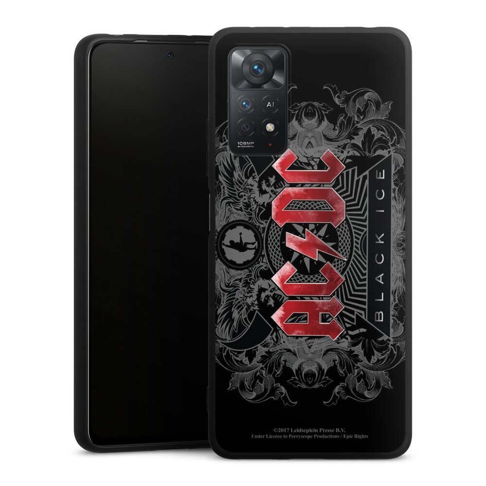 DeinDesign Handyhülle ACDC Fanartikel Black Ice ACDC black ice, Xiaomi Redmi Note 11 Pro 5G Silikon Hülle Premium Case