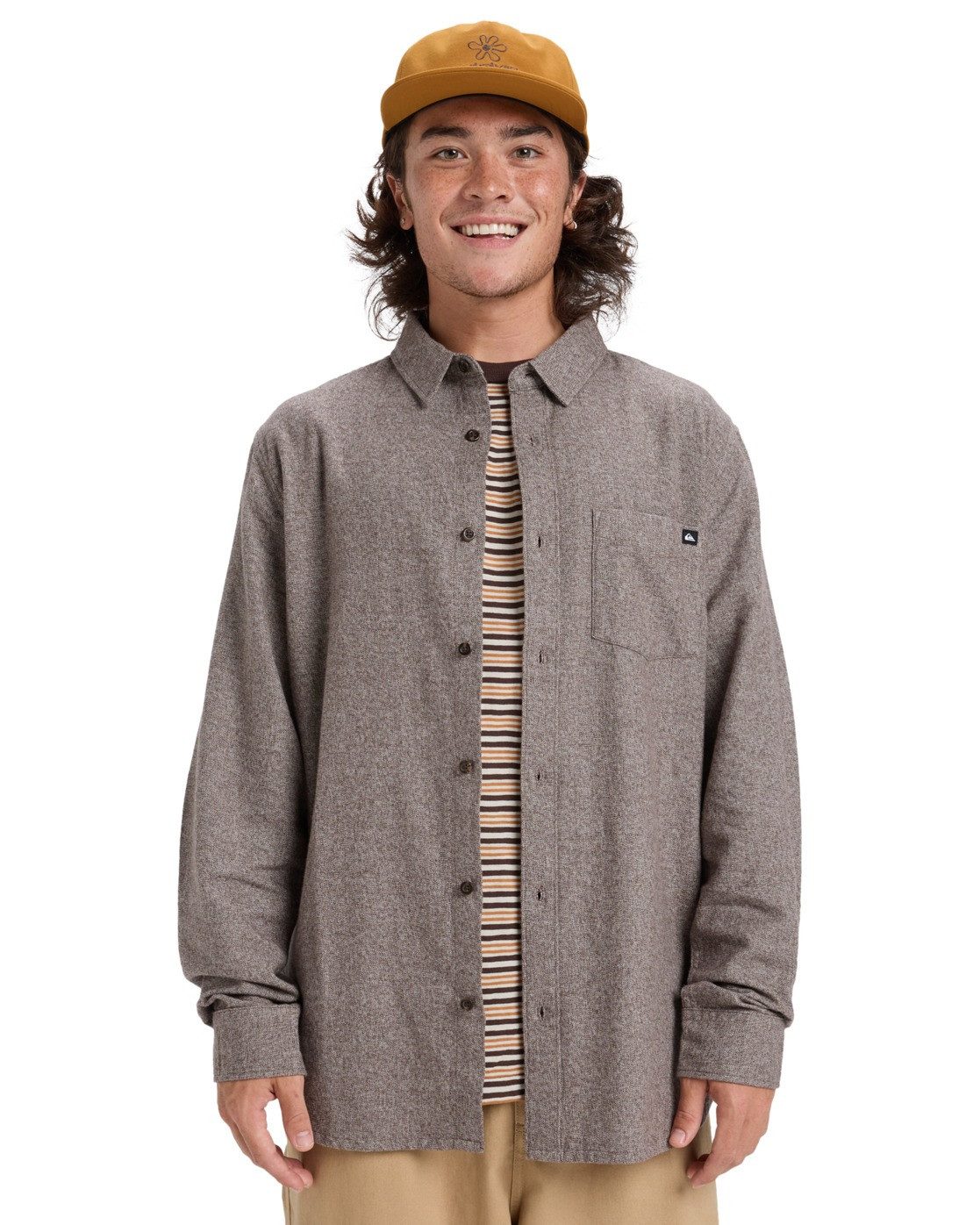 Quiksilver Langarmhemd Motherfly Heather günstig online kaufen