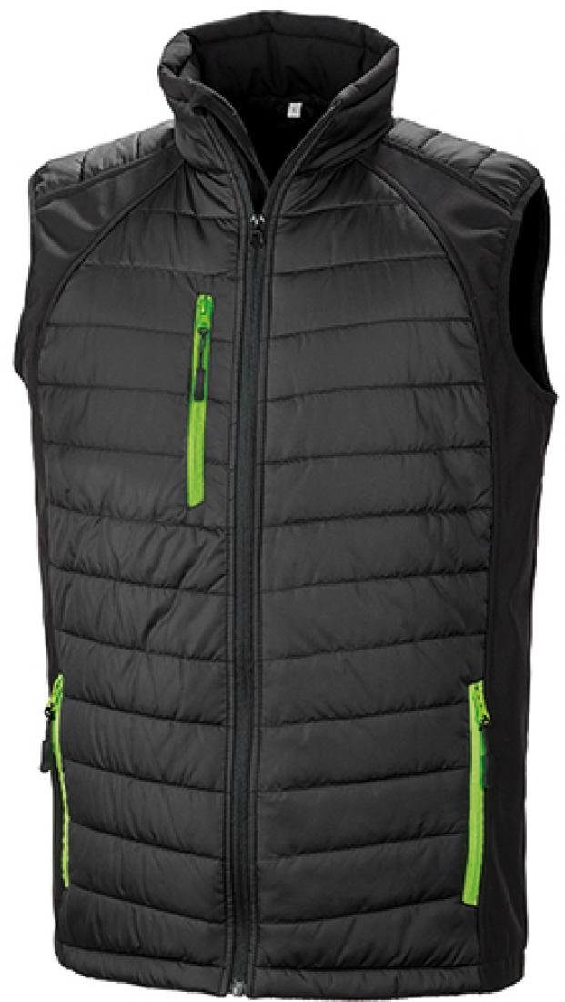 Result Funktionsweste Herren Black Compass Softshell günstig online kaufen