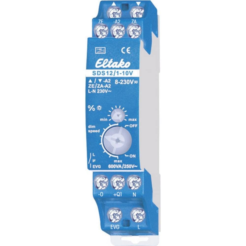 Eltako Drehdimmer 1-10V-Steuer-Dimmschalter für EVG 21100800