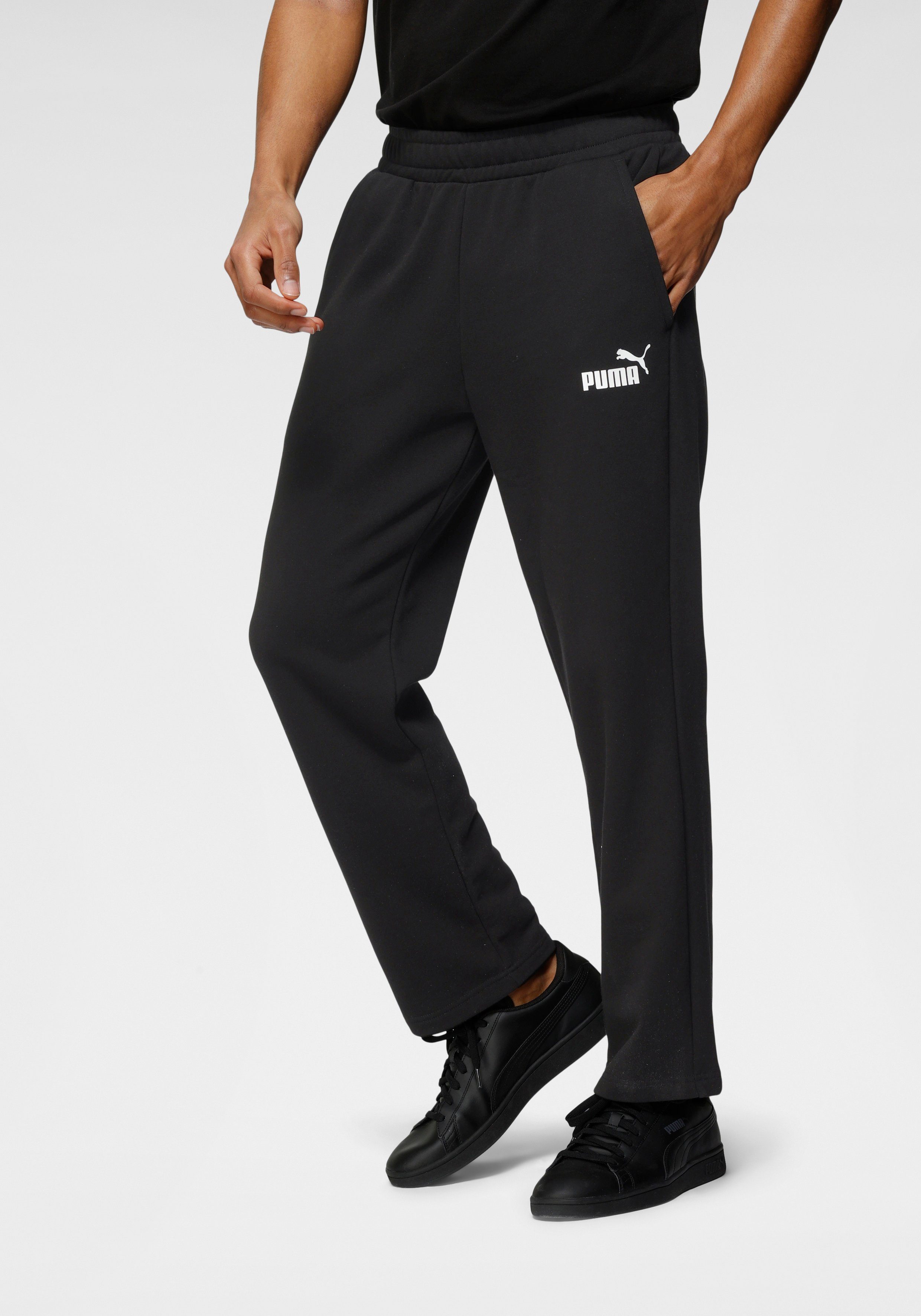 PUMA Trainingshose ESS LOGO PANTS TR OP SRL Puma Black | Trainingshosen