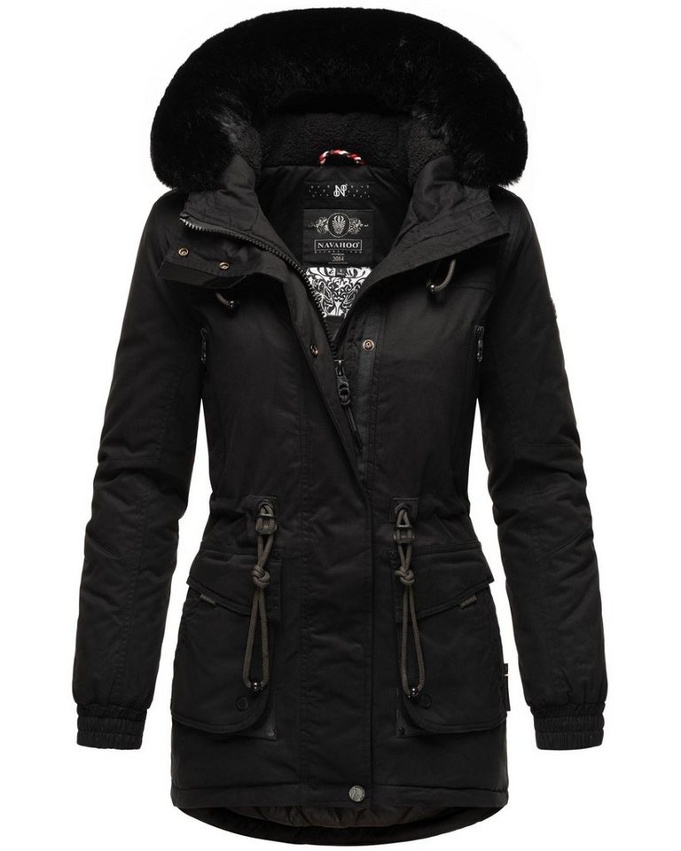 Marikoo Wintermantel Olessaa Sportlicher Baumwoll-Parka für den Winter