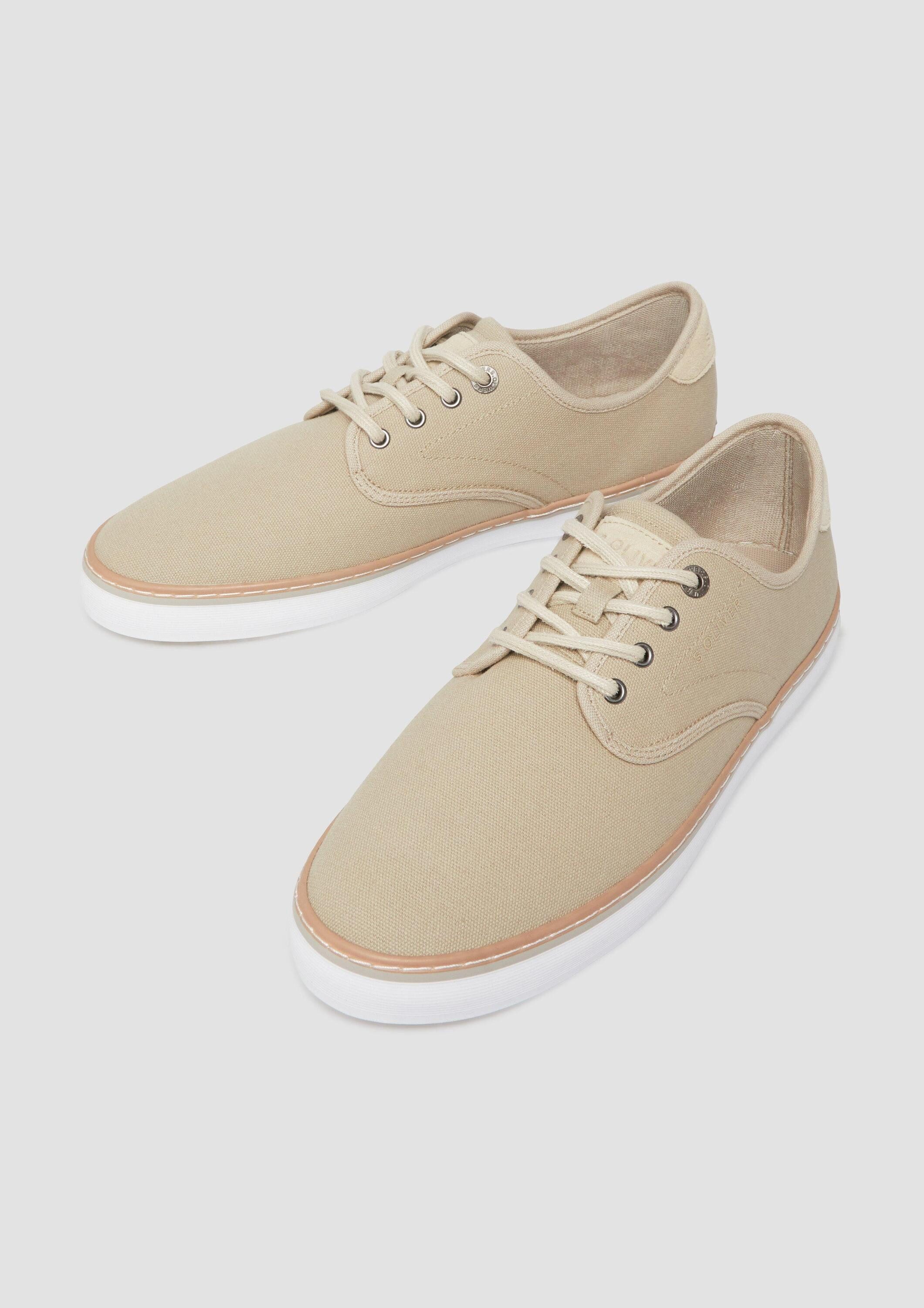 s.Oliver Sneakers Sneaker Textil-Sneaker mit Schnürung