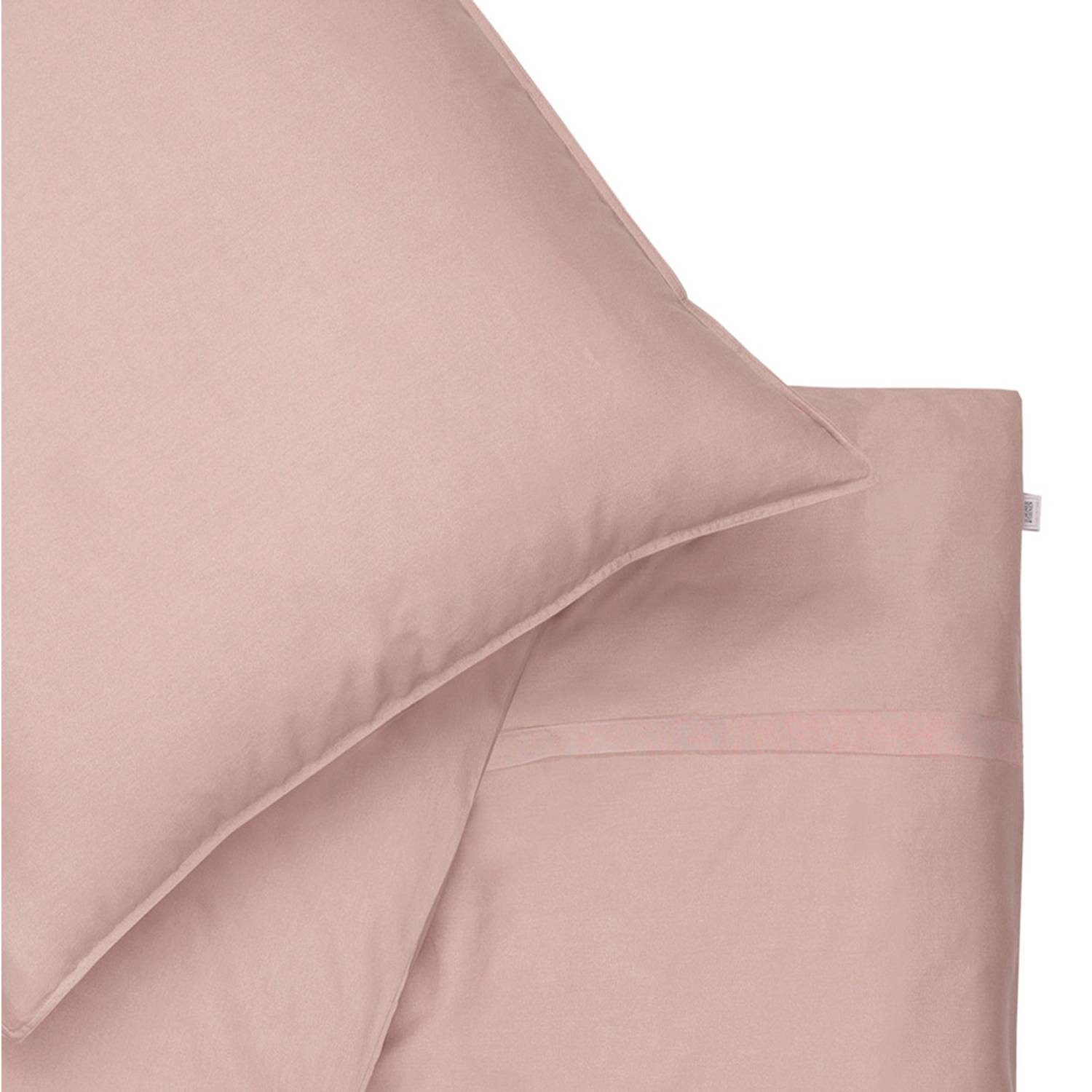 SCHÖNER WOHNEN-Kollektion Bettwäsche PURE 2.0 Ganzjahresbettwäsche, Baumwolle, 1 teilig, 135x200 + 80x80 in Altrosa – Bild 2 von 2