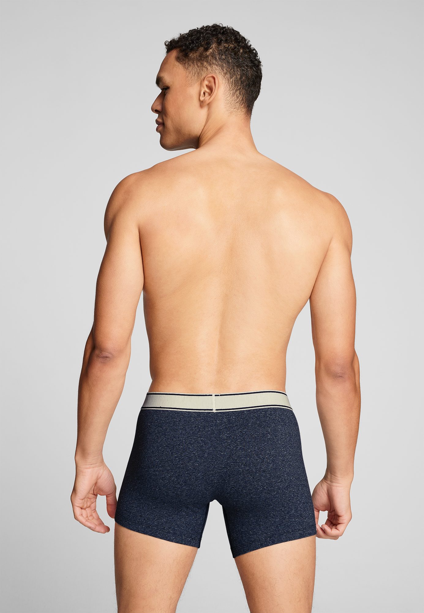 Levi's® Boxershorts LEVIS MEN VNTG HTR BOXER BRIEF ORG CO 2P (2er Pack) mit breitem Logobund