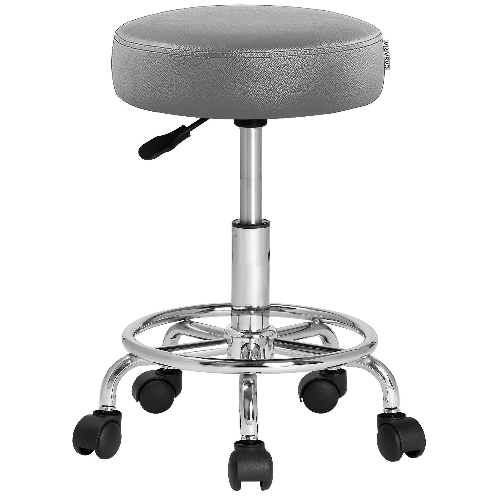 Casaria Drehhocker, Höhenverstellbar 10cm Polsterung 360°C günstig online kaufen
