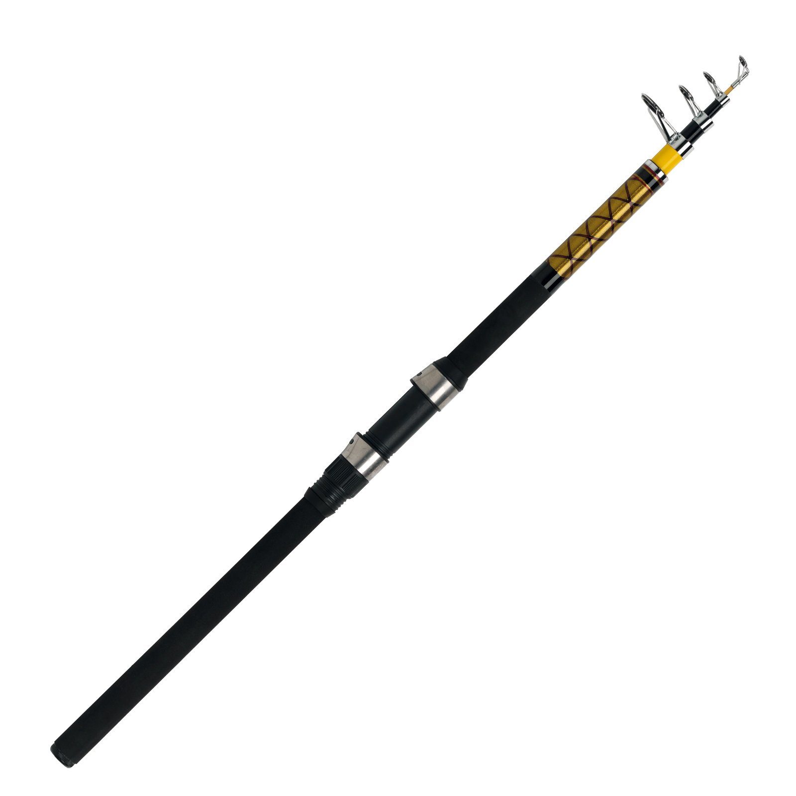 WFT Grundrute, (6-tlg), WFT Never Crack Tele Cat Fish 2,70m 250-1000g Welsrute | Grundruten