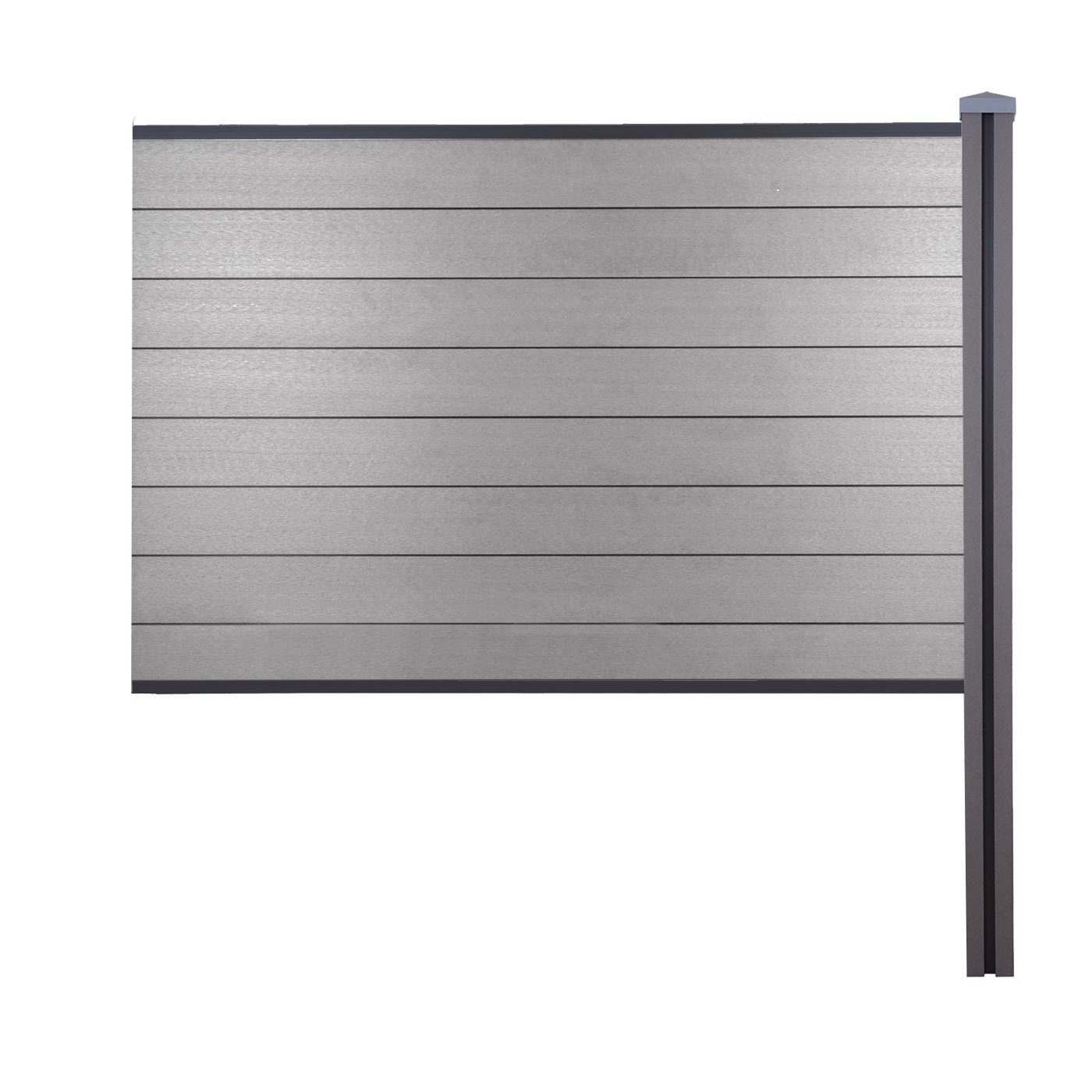 MCW Sichtschutzelement Savoie-WPC-B, Lange Haltbarkeit, ohne Vor- und Nachbehandlungen