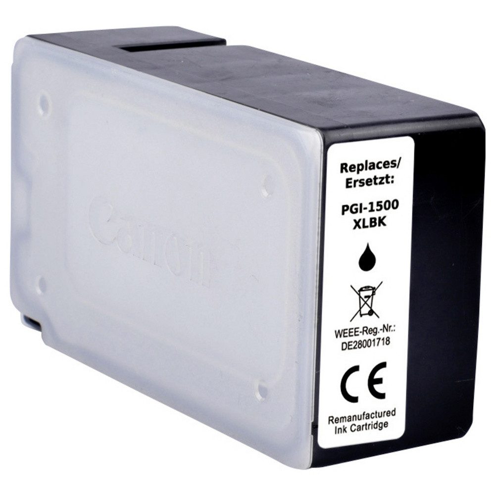 Renkforce Renkforce Druckerpatrone ersetzt Canon PGI-1500BK XL Kompatibel Schwa Tintenpatrone