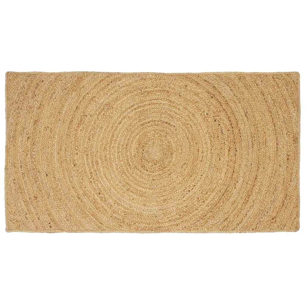 vidaXL Teppich Bereichsteppiche Braun 60 x 110 cm Jute günstig online kaufen