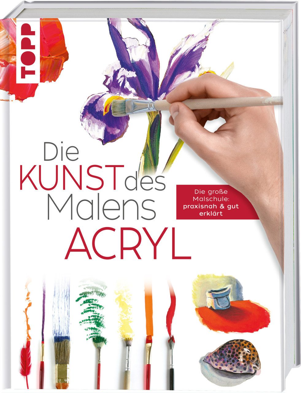 TOPP Kreativ Malbuch Die Kunst des Malens Acryl