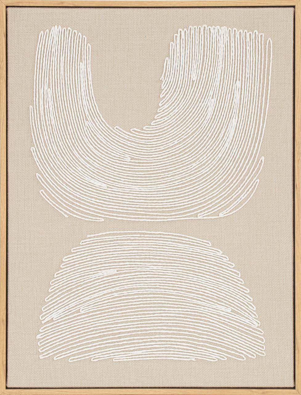 ArtUniverse Gemälde Leinwandbild Thread Forms 32 x 42 cm, Naturmotiv