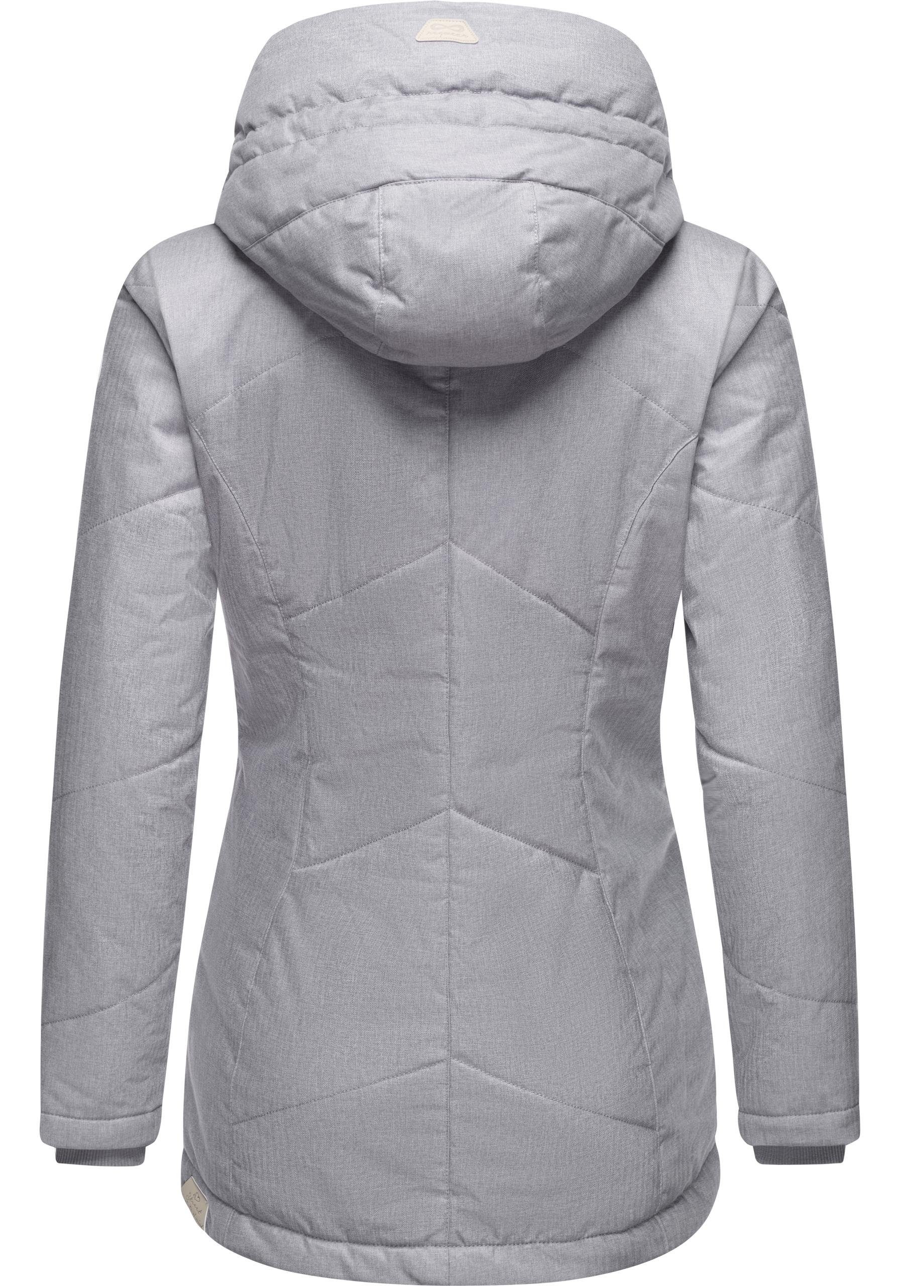 Ragwear Winterjacke Gordon Sportliche wasserdichte Outdoorjacke mit Kapuze