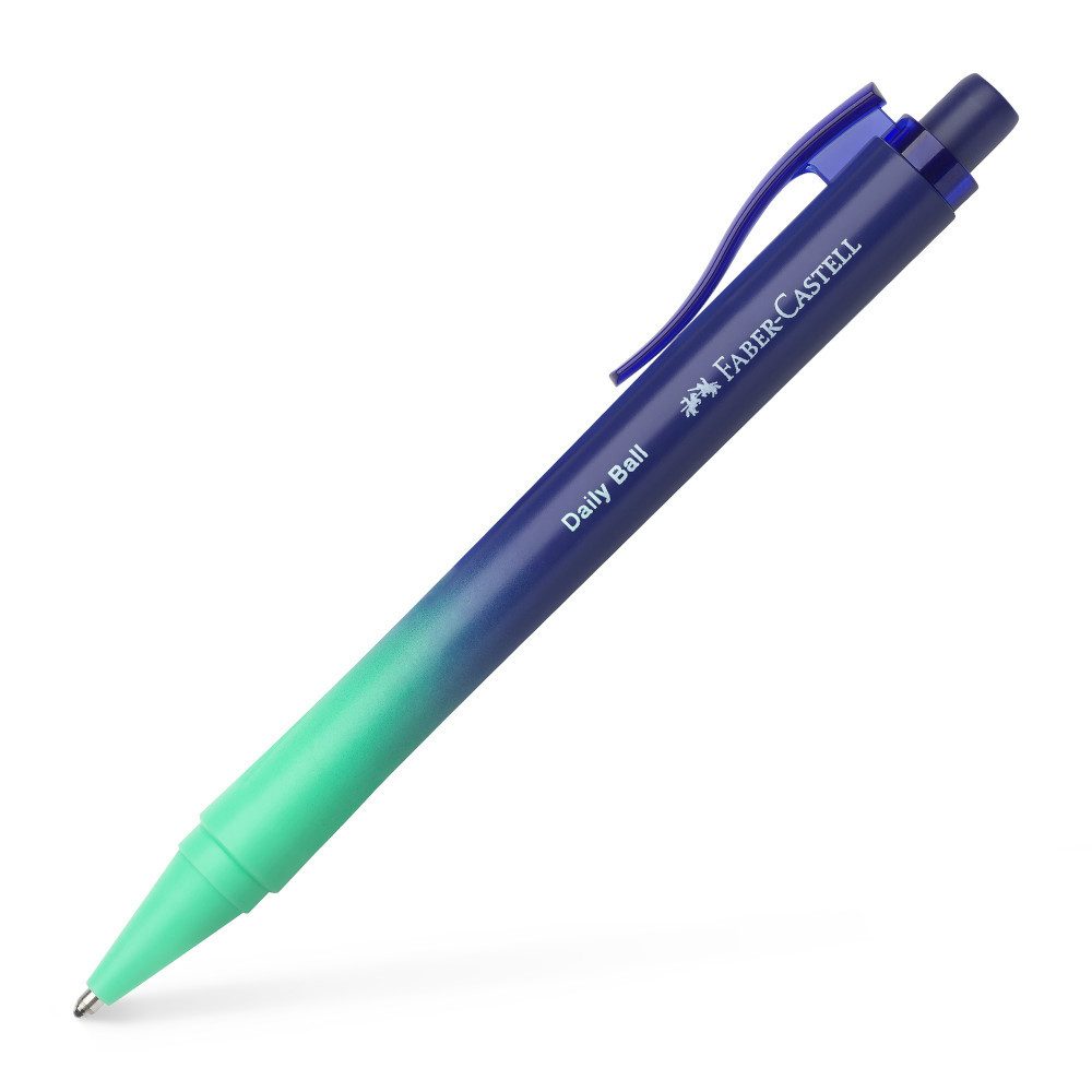 Faber-Castell Spiel Faber-Castell Daily Ball Kugelschreiber XB dunkelblau/grün