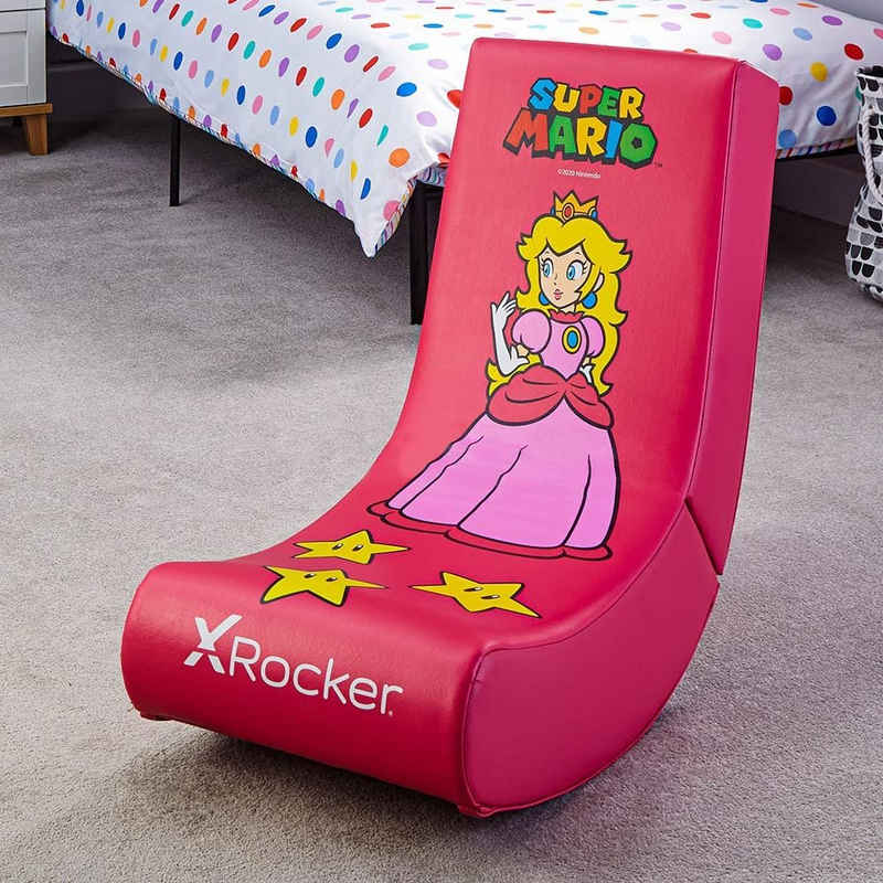 X Rocker Gaming-Stuhl »Nintendo Super Mario Floor Rocker Gaming Sessel für Kinder Prinzessin«