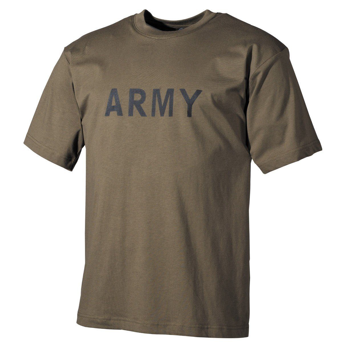 MFH T-Shirt T-Shirt, bedruckt, "Army", oliv S