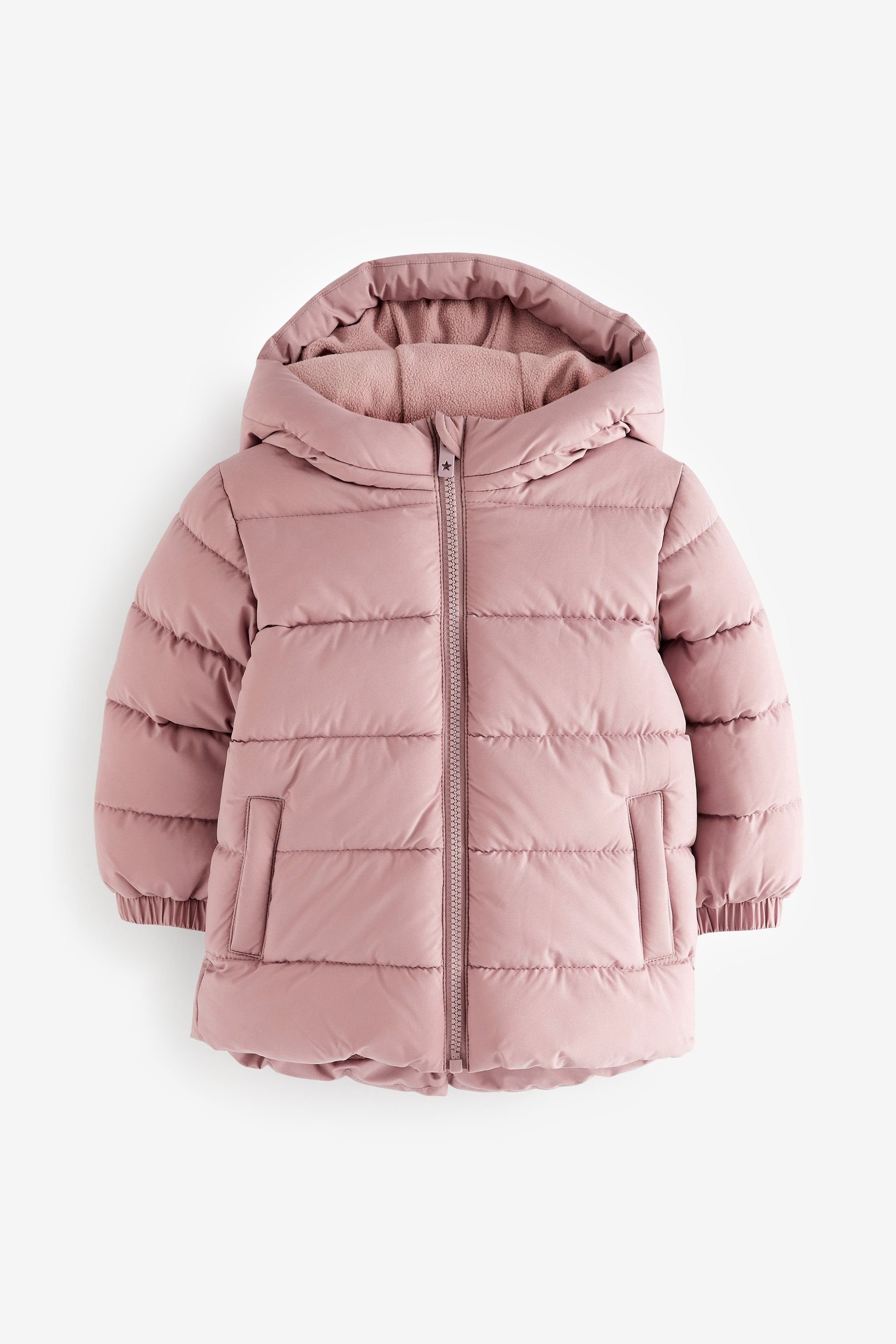 Next Steppjacke Wasserabweisender, wattierter Mantel (1-St) Pink