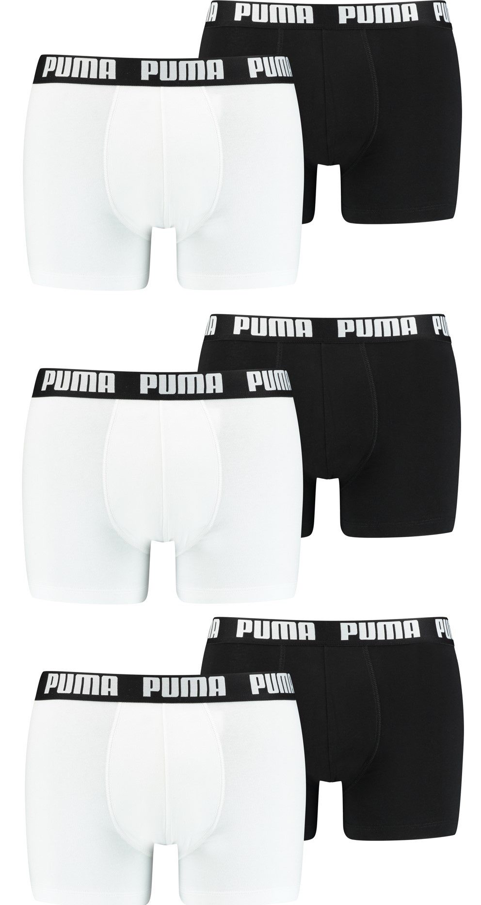 PUMA Boxershorts PUMA Herren Basic Boxershorts 6P (6-St., 6er Pack) günstig online kaufen