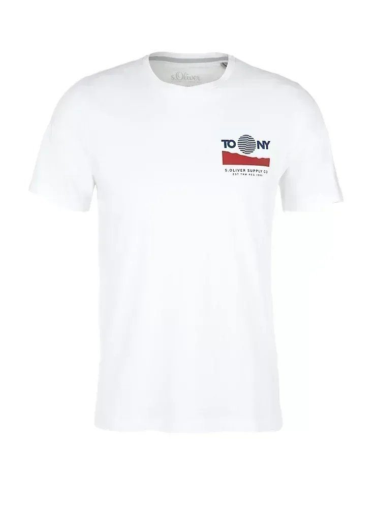 Kurzarmshirt 0100 s.Oliver T-Shirt kurzarm