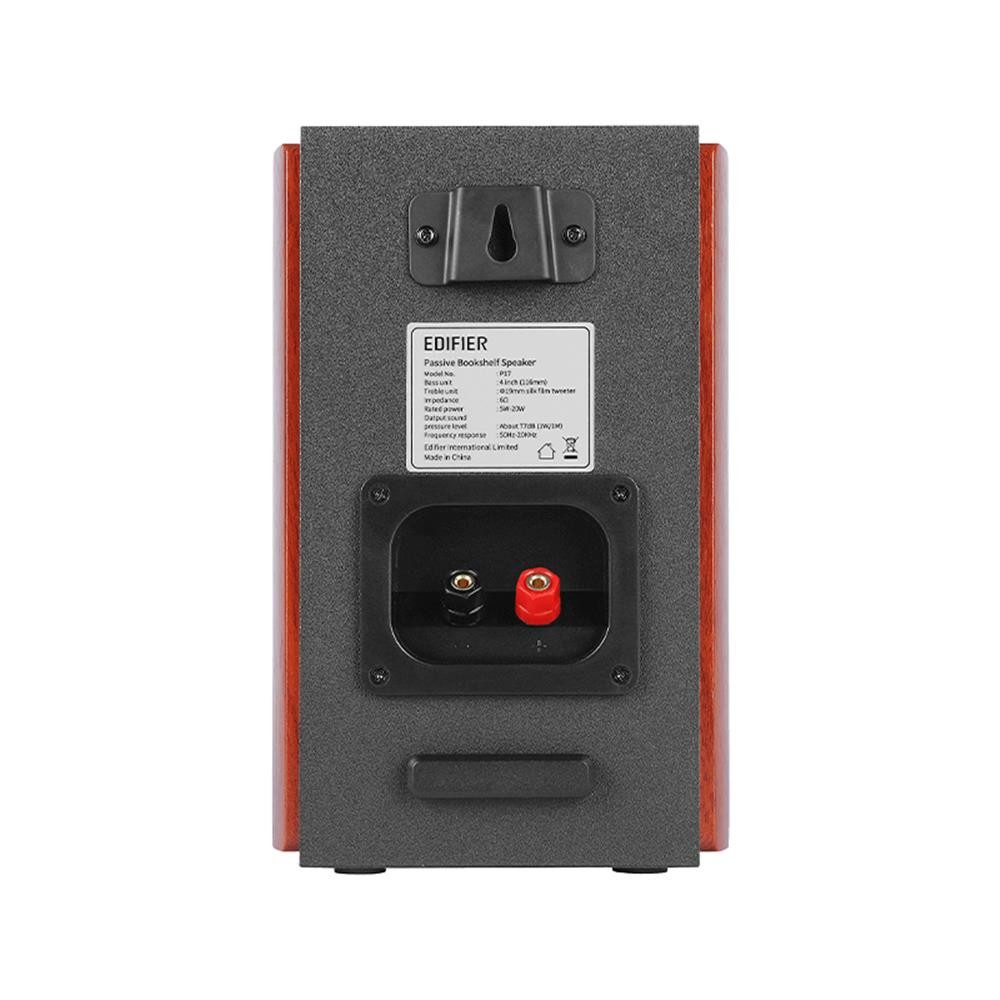 Edifier® P17 Regal-Lautsprecher Stereo (Bluetooth, Passiv, mit hohem Frequenzgang)