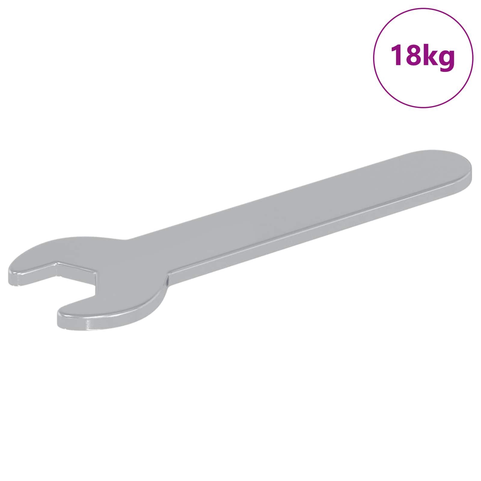 vidaXL Schlagschrauber Spanner 2027 pcs Silber 10 mm Eisen, (2027-tlg)