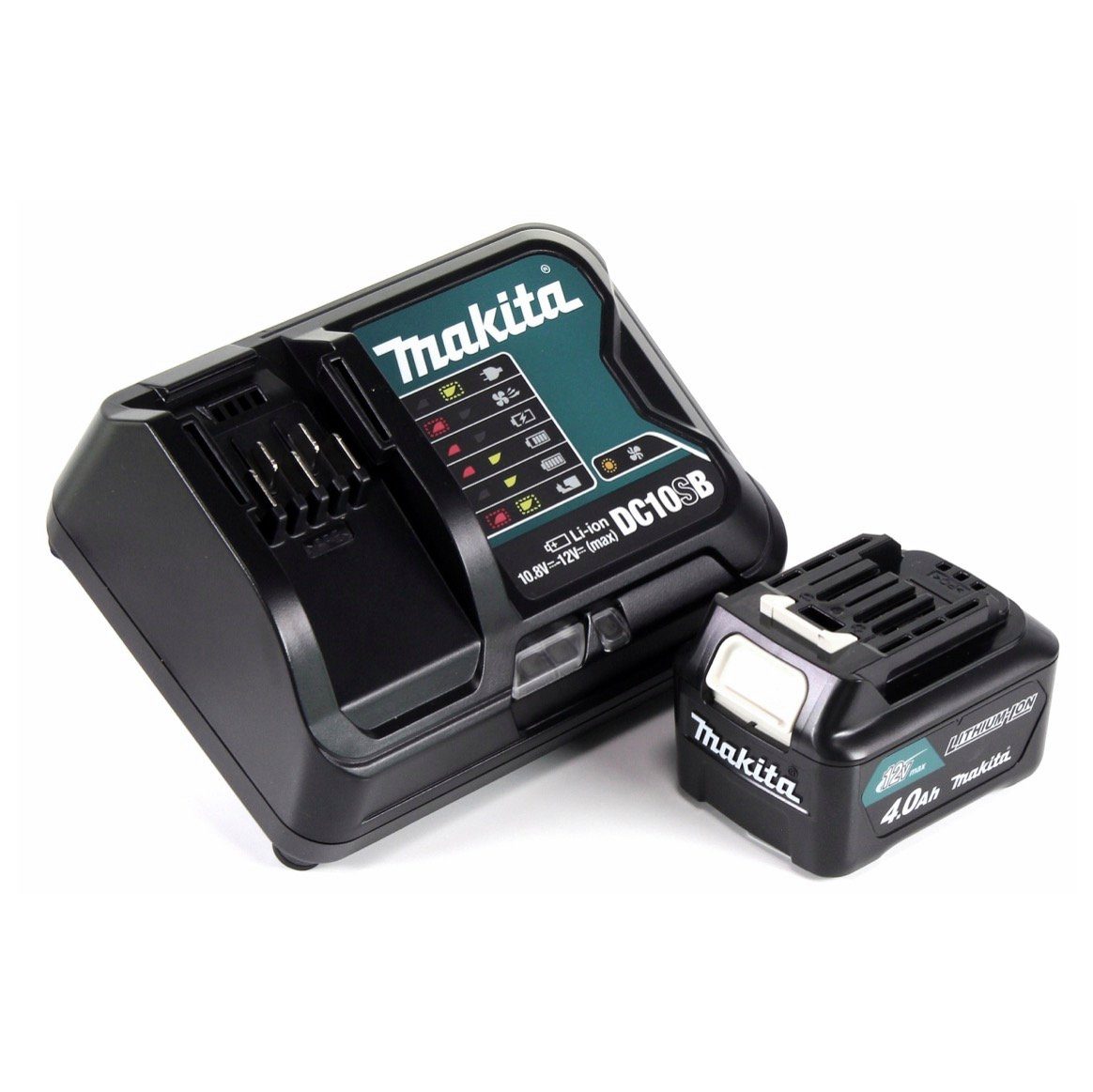 Makita Power Source Kit 12V mit 1x BL1041B Akku 4,0Ah + DC10SB Ladegerät Akkupacks