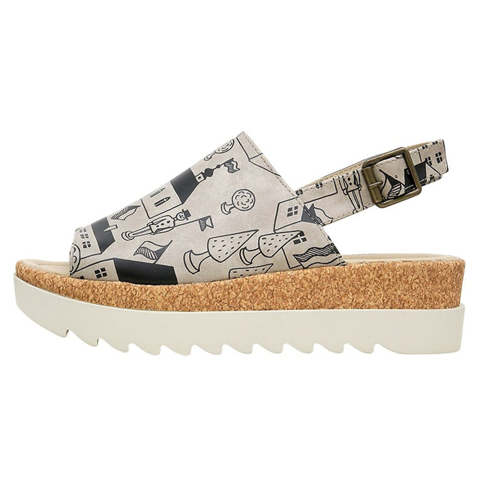 DOGO Gigi Sandale Toy Houses Damen Sandalen Sandalette Handgefertigt