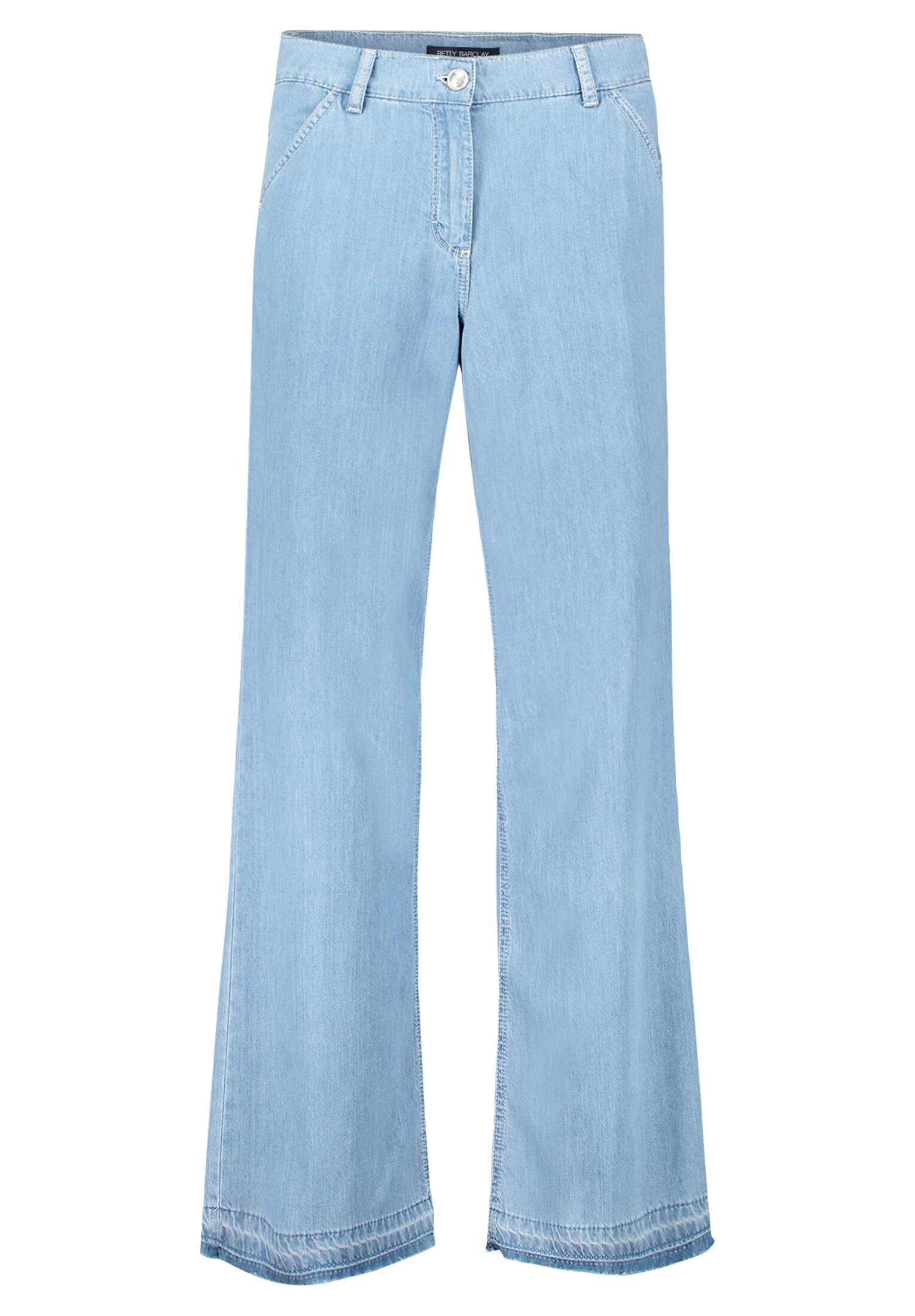 Betty Barclay Slim-fit-Jeans Damen mit offenem Saum