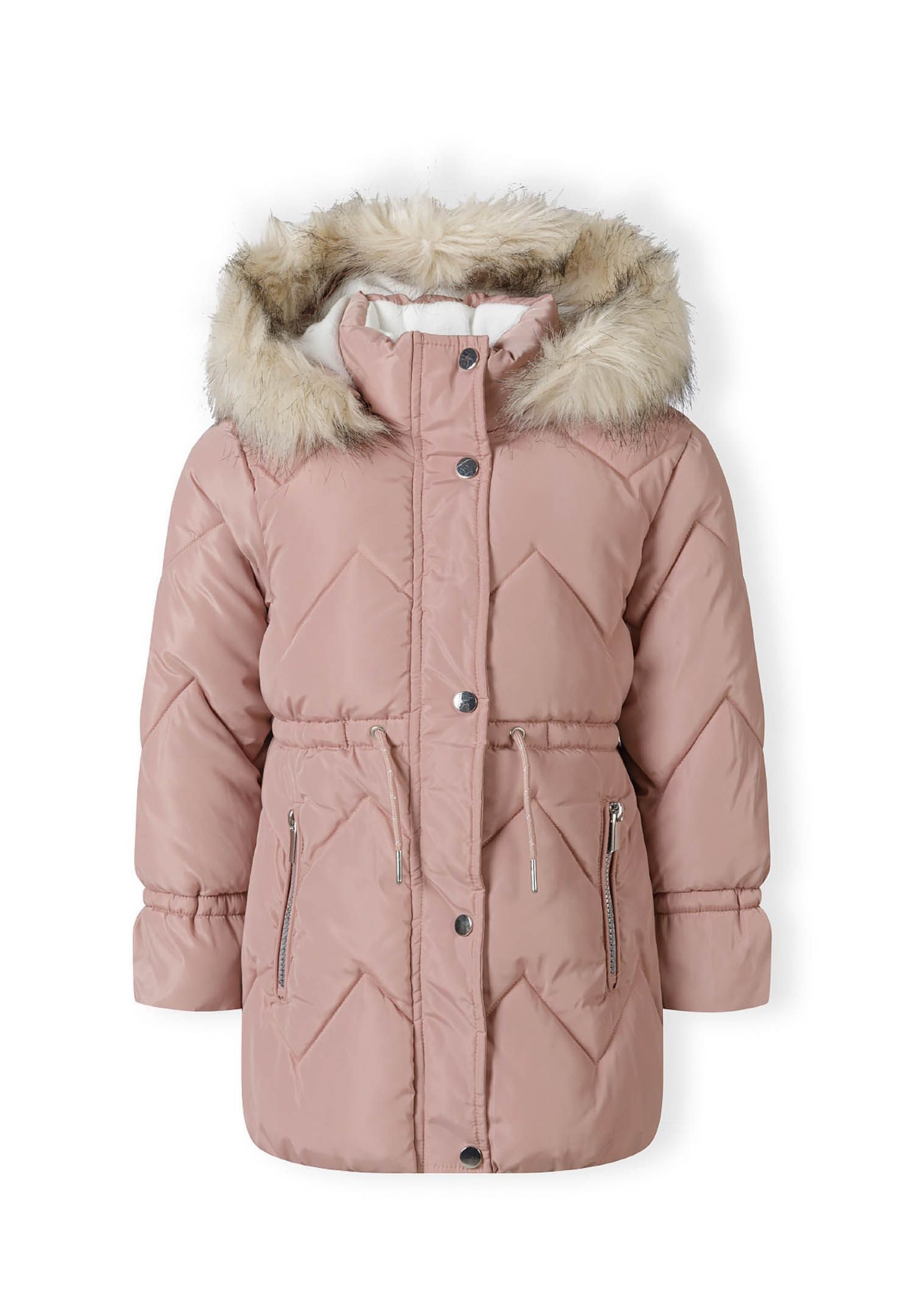 MINOTI Winterjacke Stepp-Winterjacke mit Kunstfell und günstig online kaufen