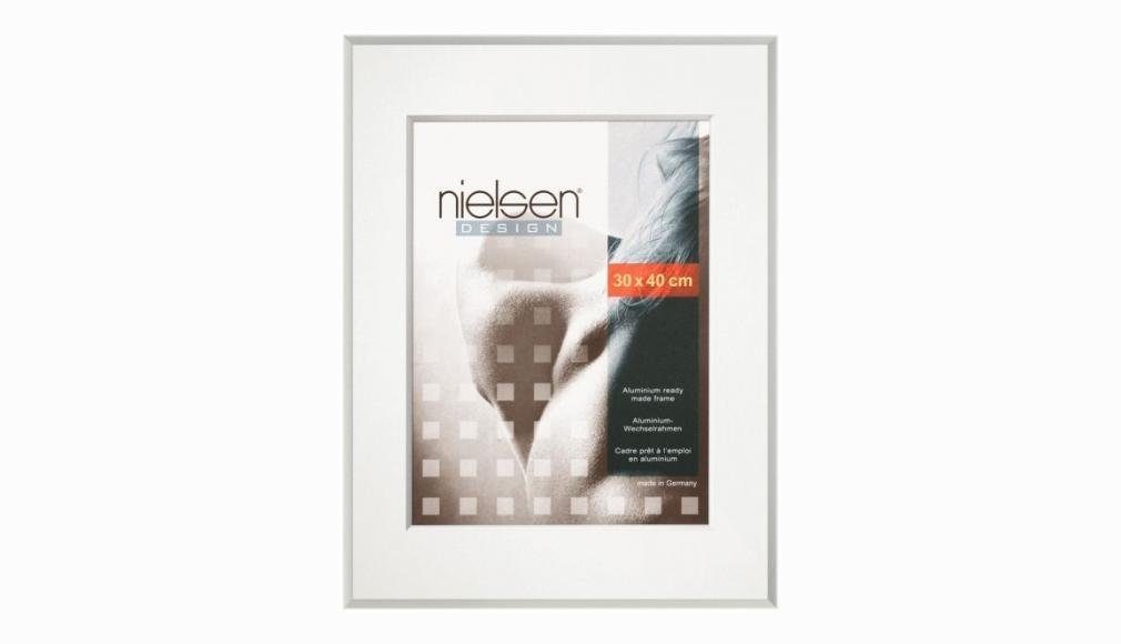 nielsen Bilderrahmen Pixel Alurahmen 13x18 silber matt