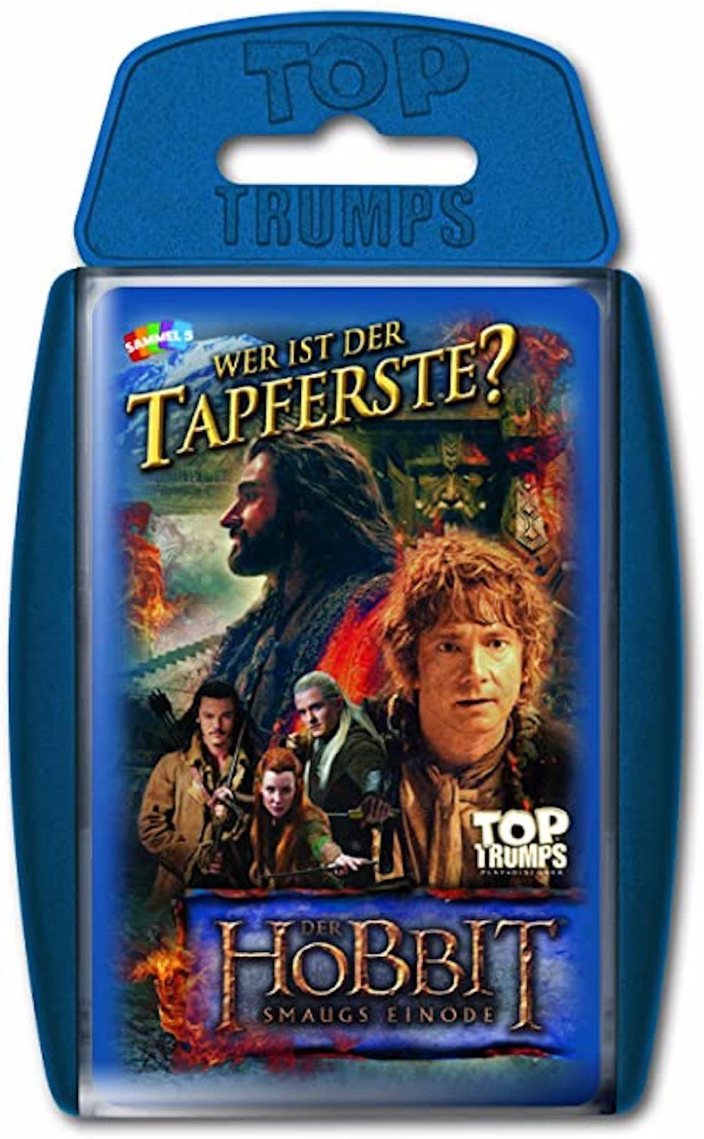 Winning Moves Spiel, Quartett Top Trumps - Hobbit 2