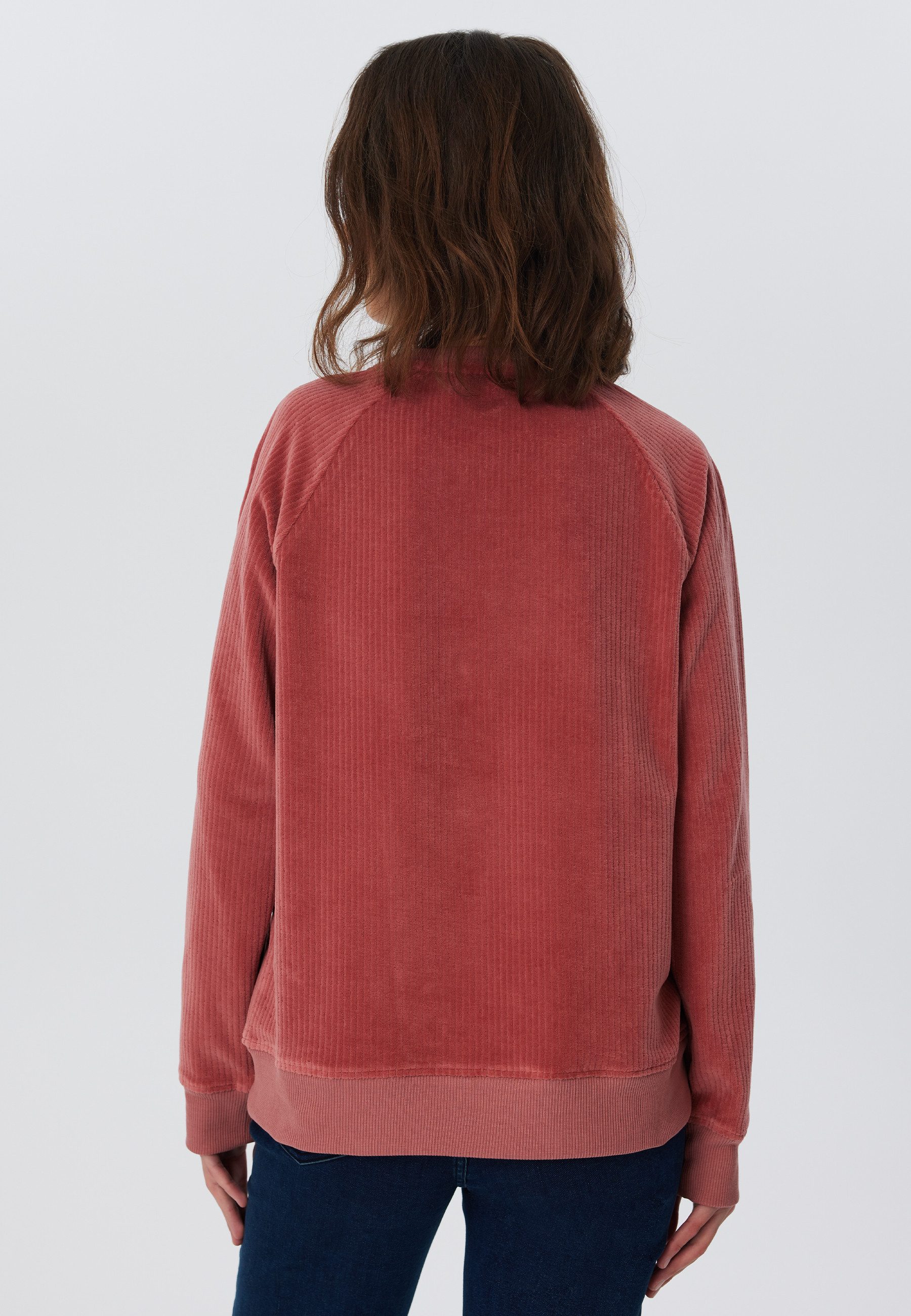 Leela COTTON Sweatshirt Damen Cord Sweatshirt günstig online kaufen