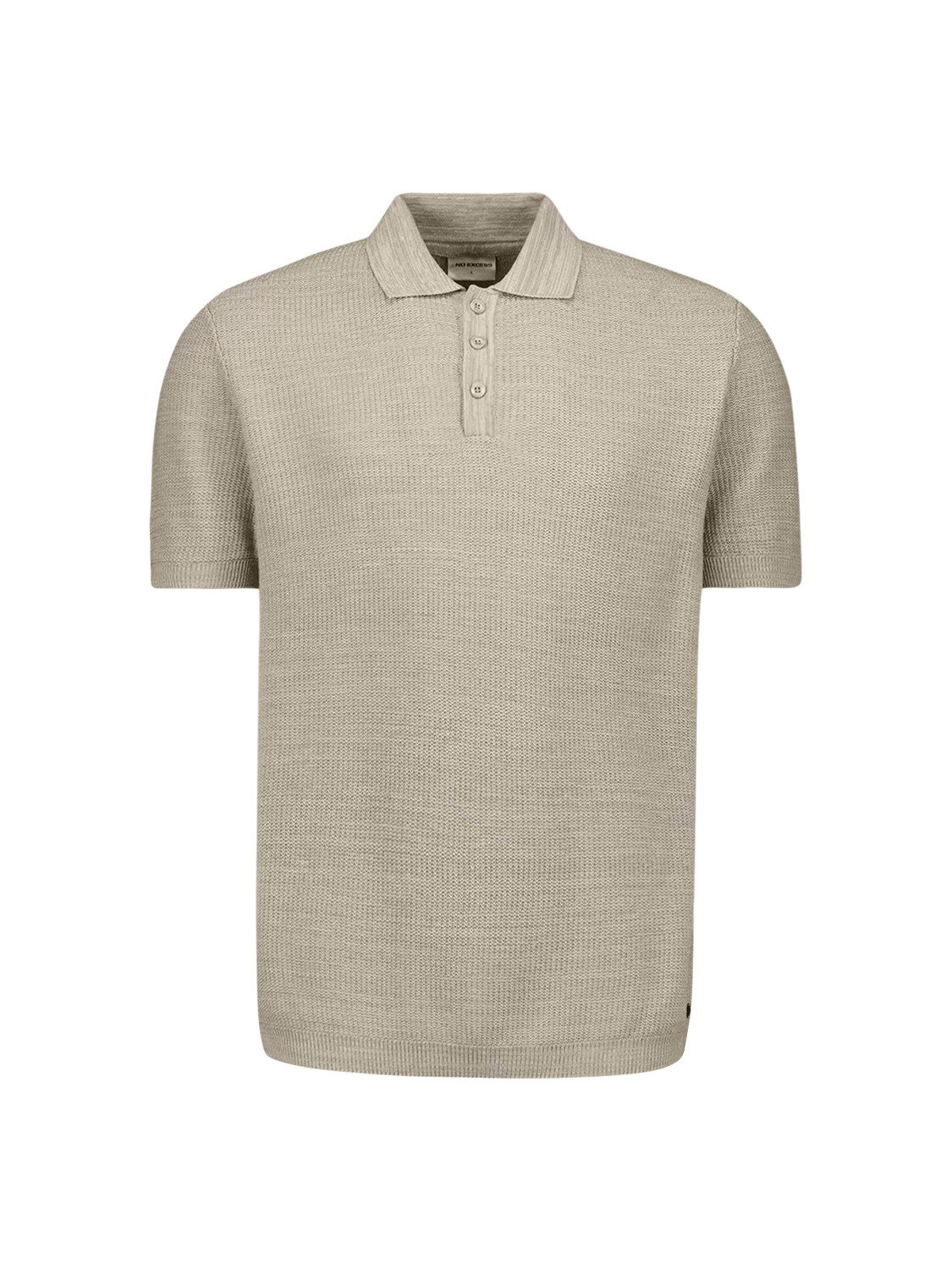 NO EXCESS Poloshirt Poloshirt - Poloshirt Herren - Strickpolo - Polo Shirt - Kurzarm