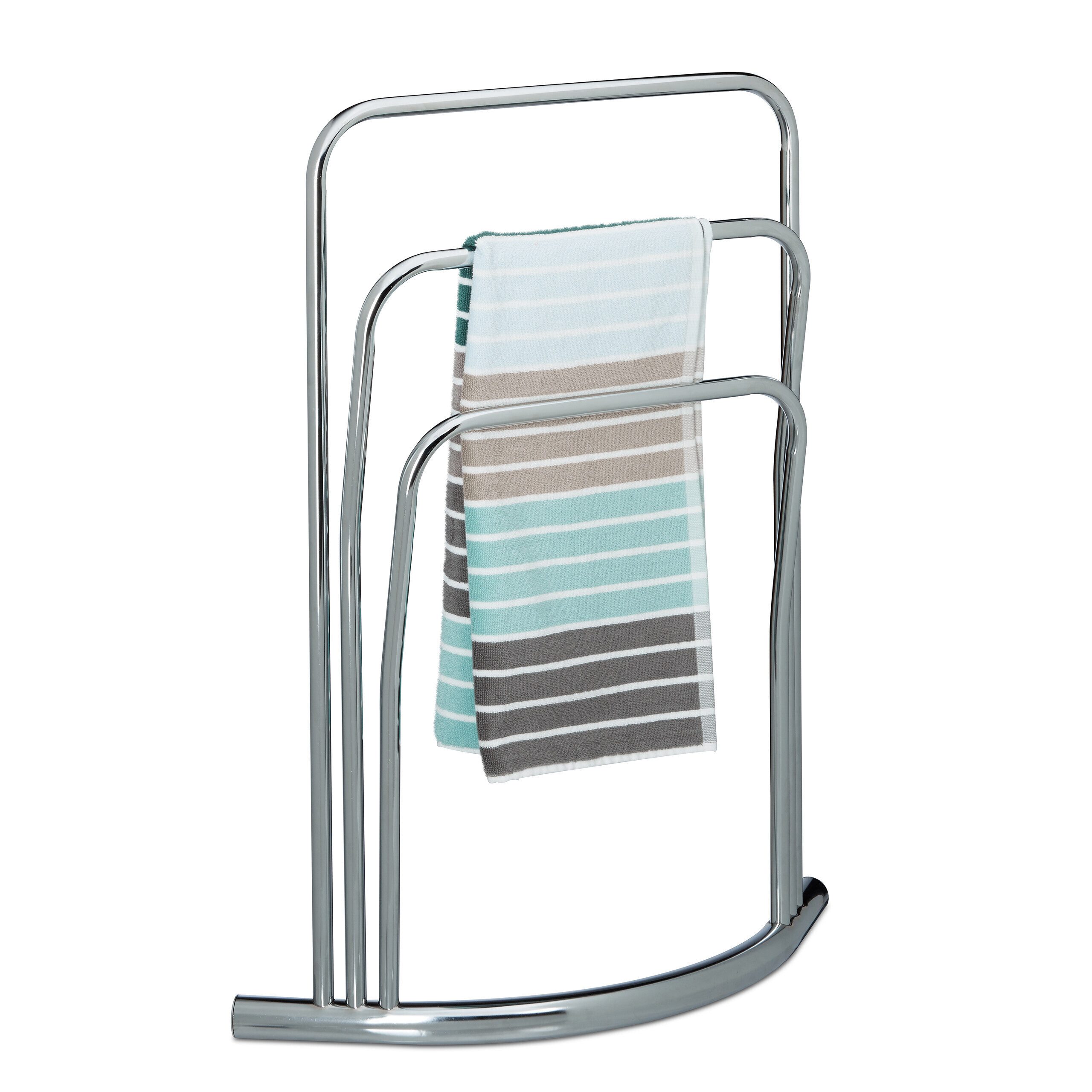 relaxdays Handtuchständer CURVY