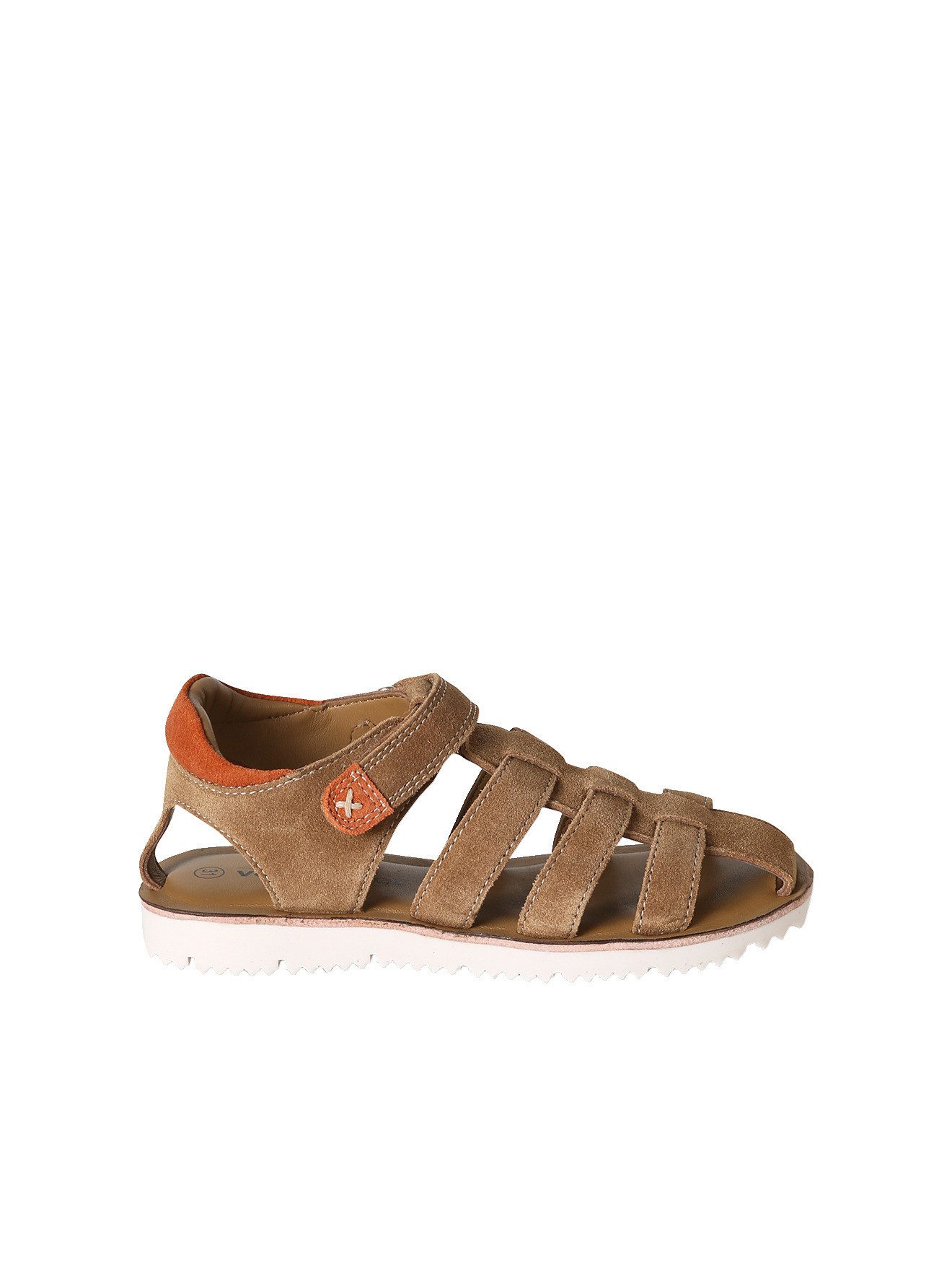 vertbaudet Klettsandalen aus Leder Kinder Sandale