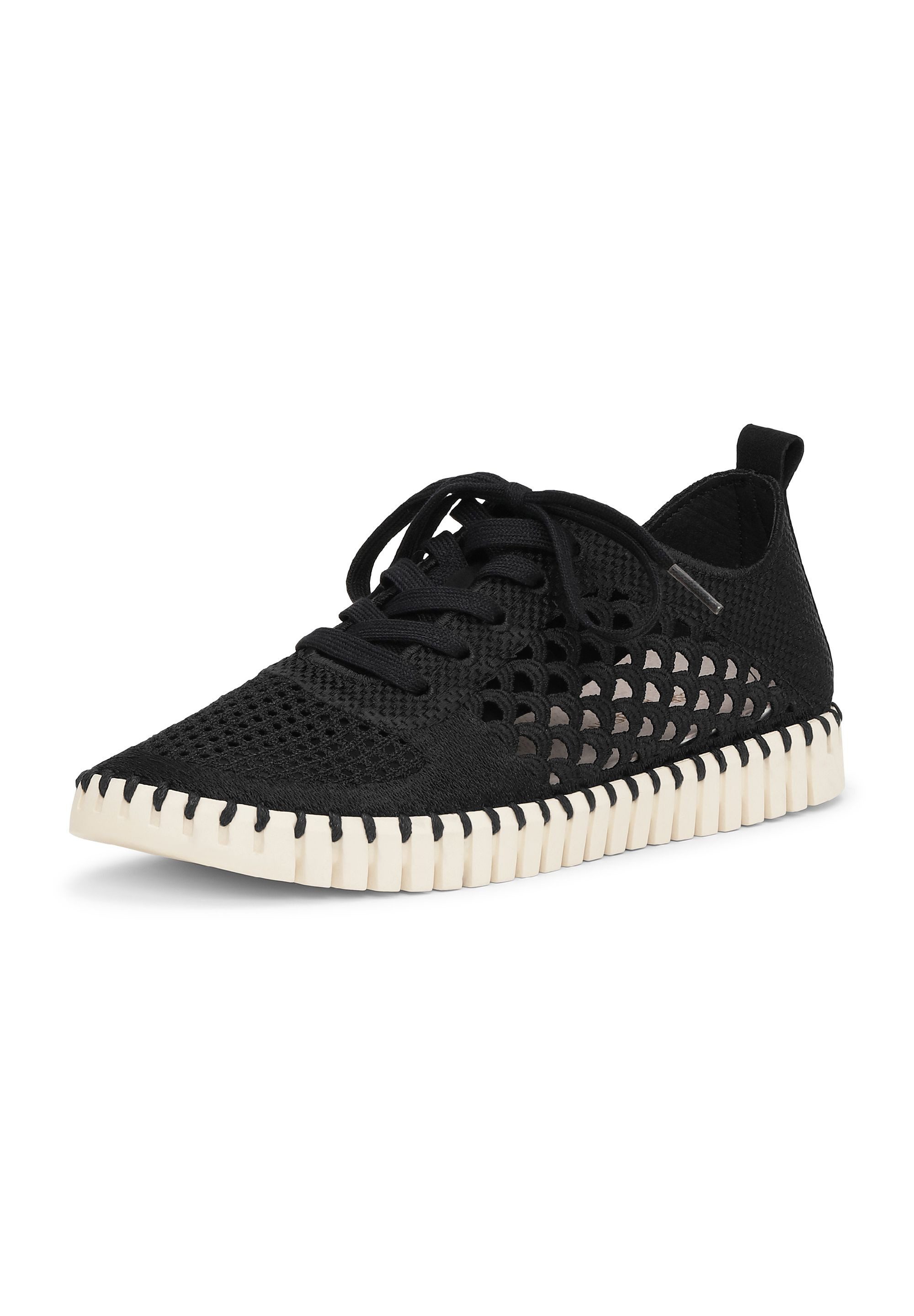 Ilse Jacobsen TULIP4275 Schnürschuh Tulip mit Schnürung, klebstofffrei, gepolstert, Stickerei