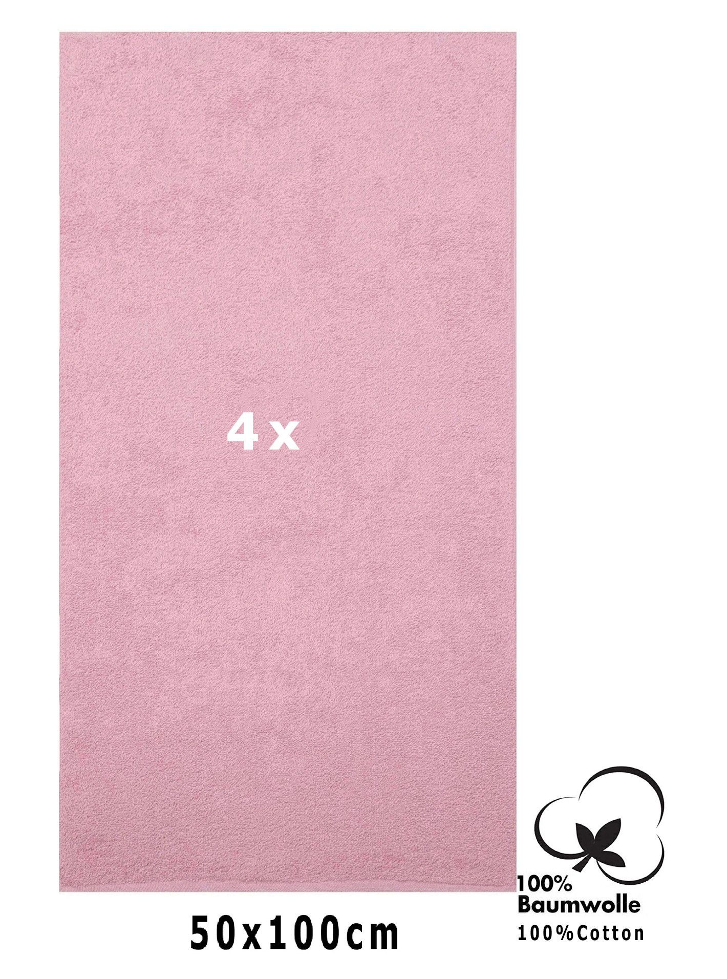 Betz Handtuch Set Berlin – 4er Pack Handtücher 50x100 cm, 100% Baumwolle, F günstig online kaufen