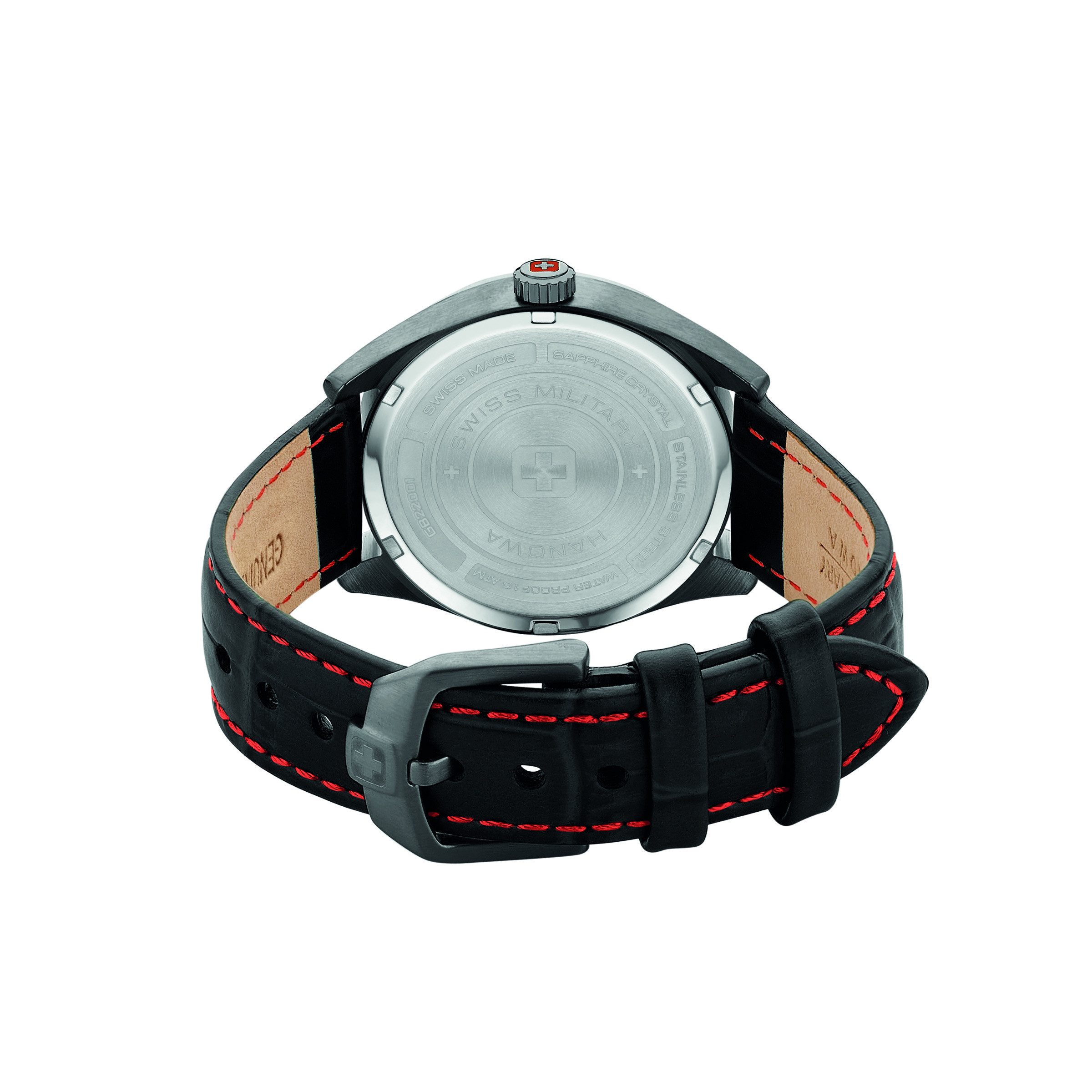 Swiss Military Hanowa Quarzuhr Quarzuhr Herrenuhr 40 Quarz Herren